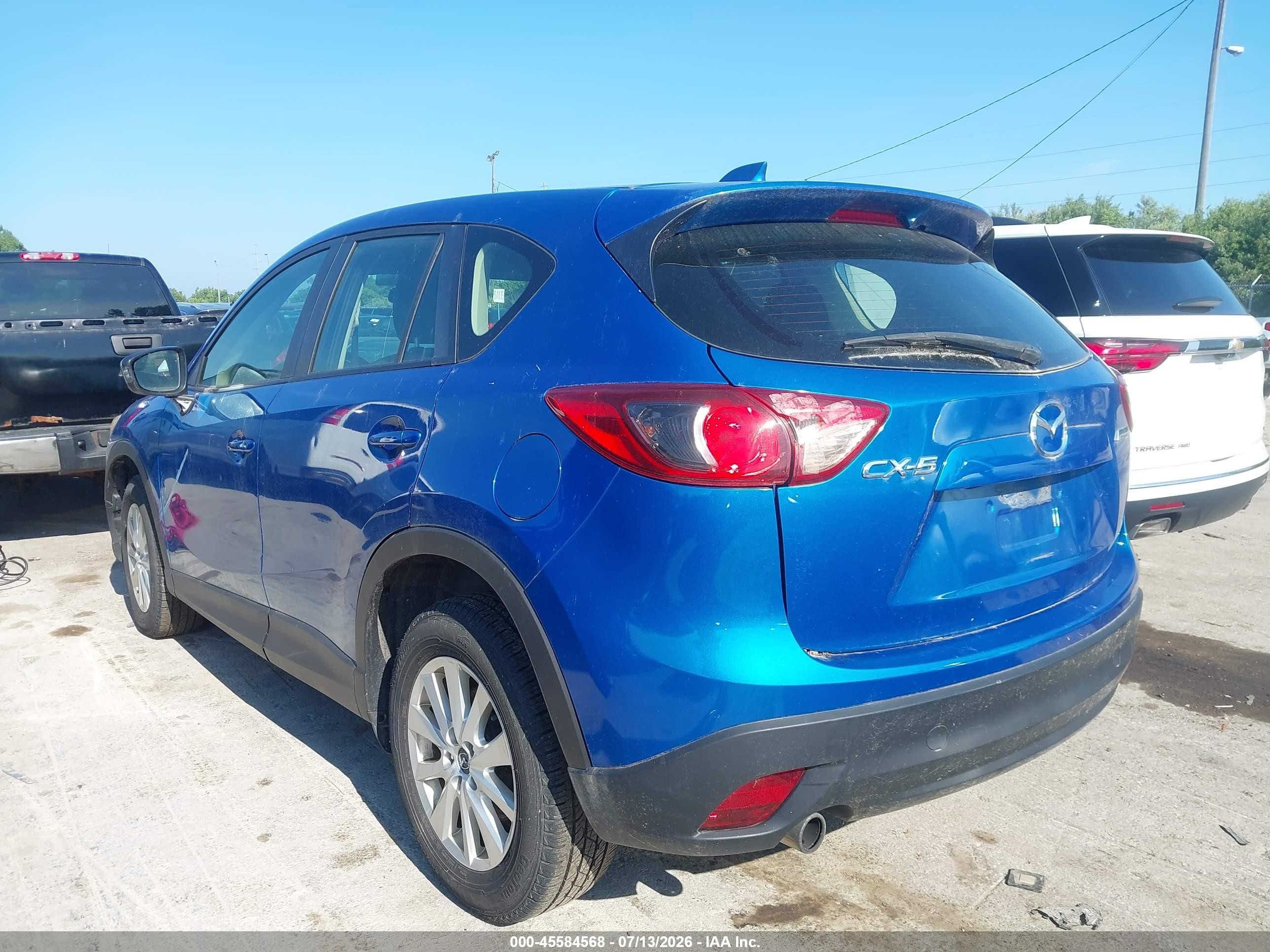 2014 Mazda Cx-5 Sport Blue vin: JM3KE2BE1E0301969