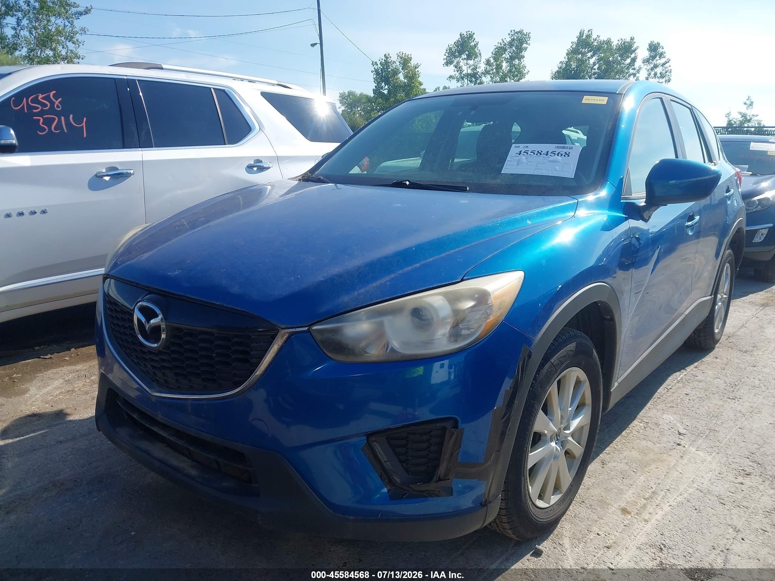 2014 Mazda Cx-5 Sport Blue vin: JM3KE2BE1E0301969