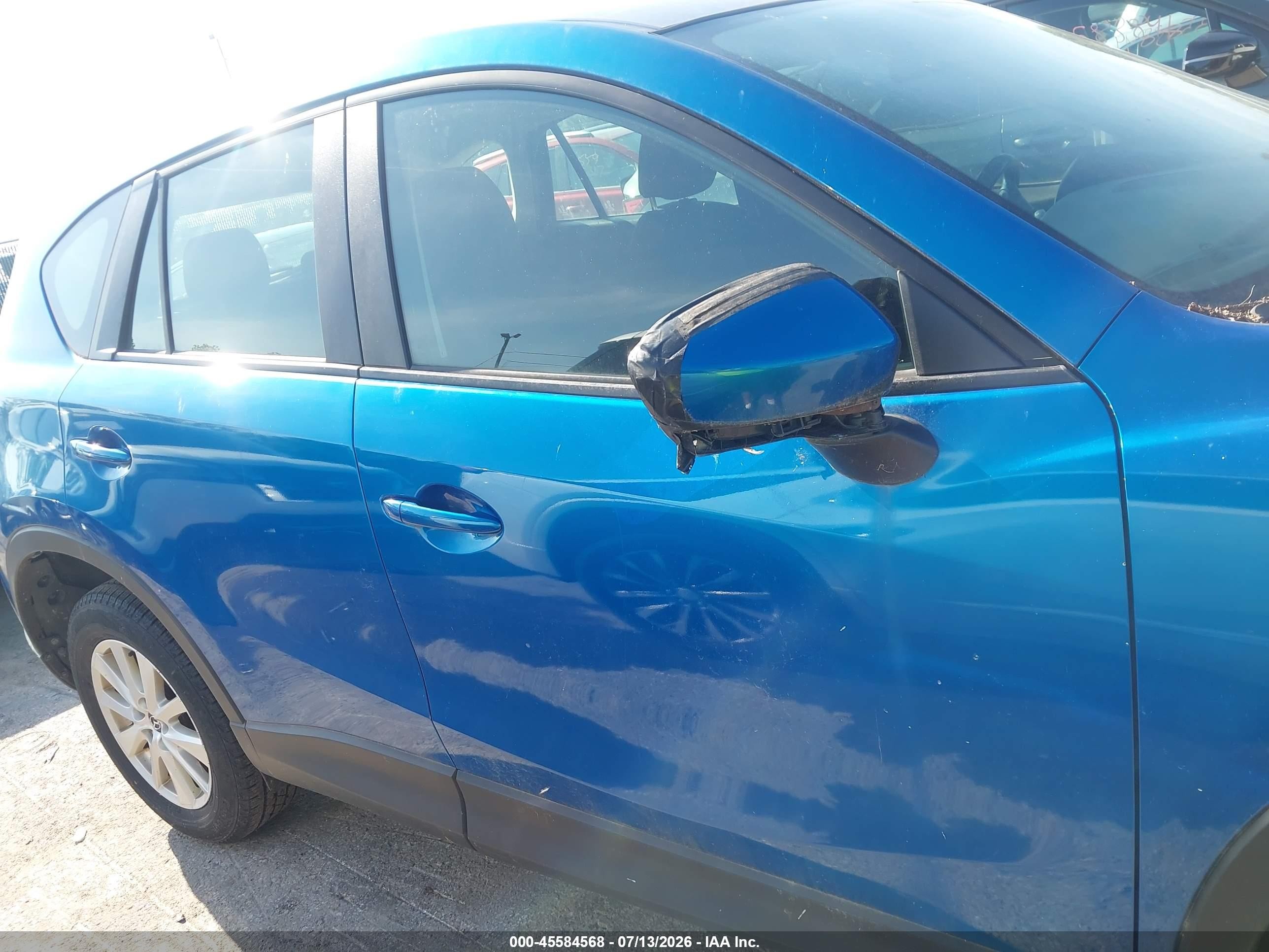 2014 Mazda Cx-5 Sport Blue vin: JM3KE2BE1E0301969