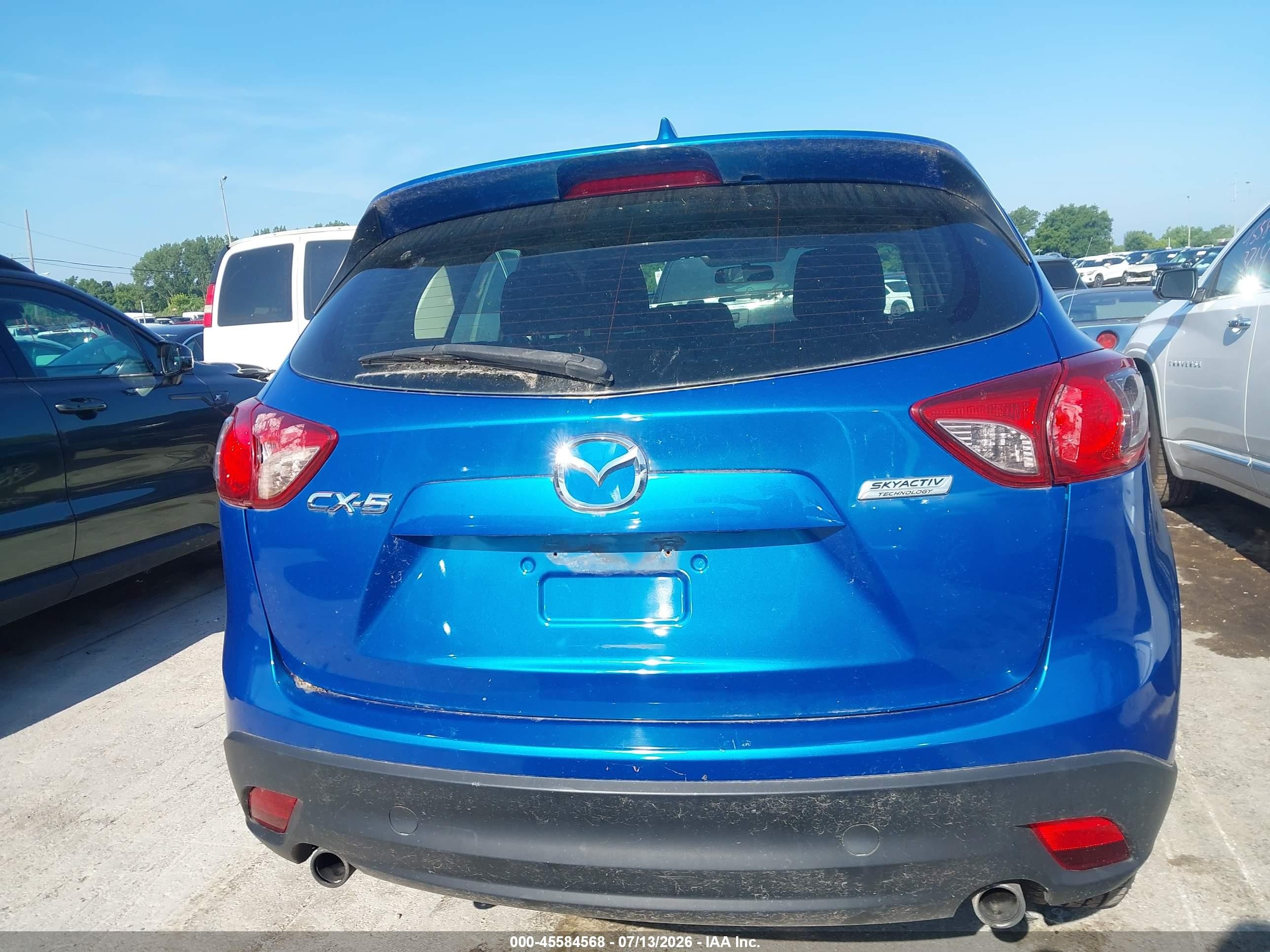 2014 Mazda Cx-5 Sport Blue vin: JM3KE2BE1E0301969