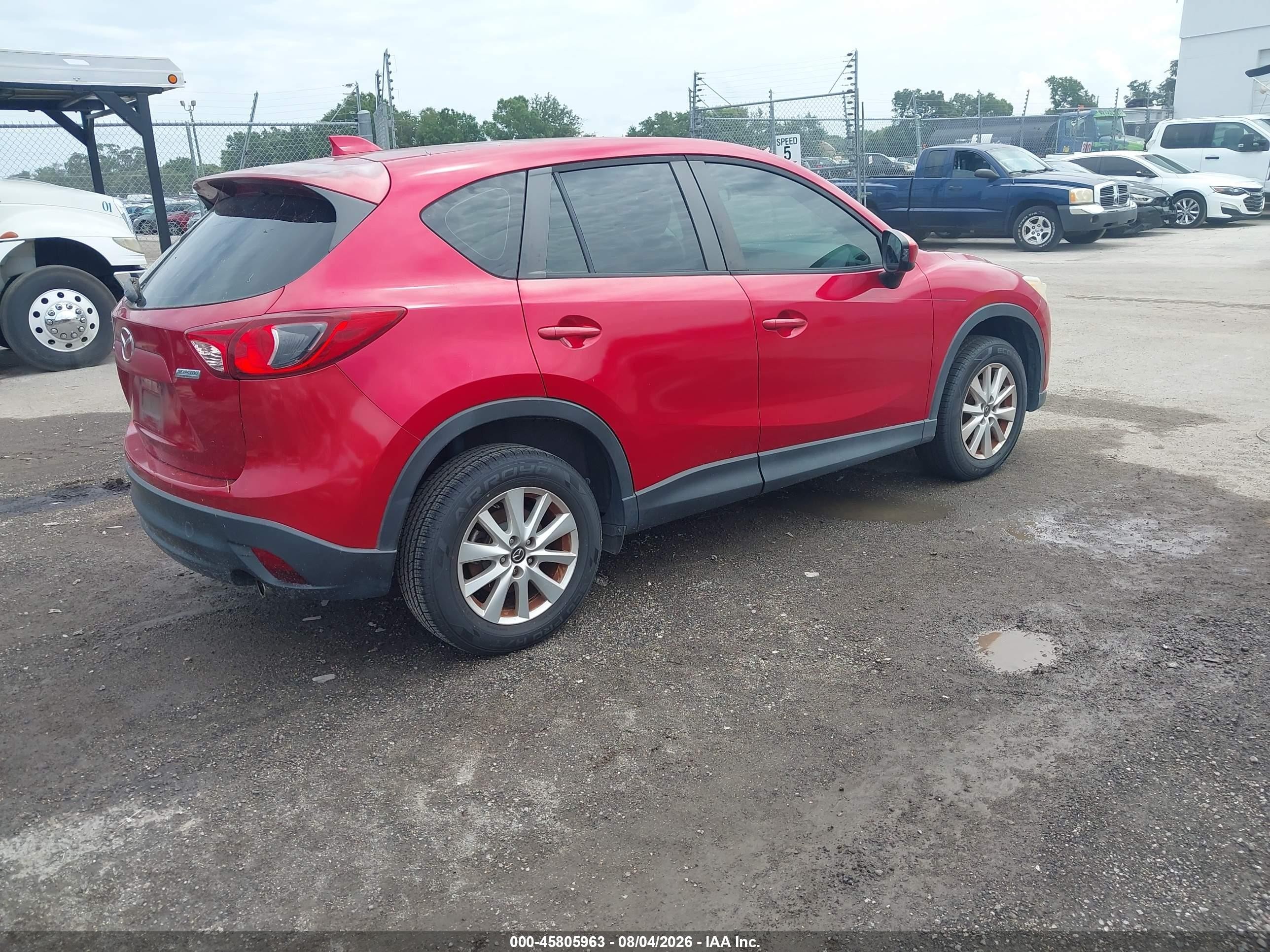 2014 Mazda Cx-5 Sport Красный vin: JM3KE2BE1E0350556