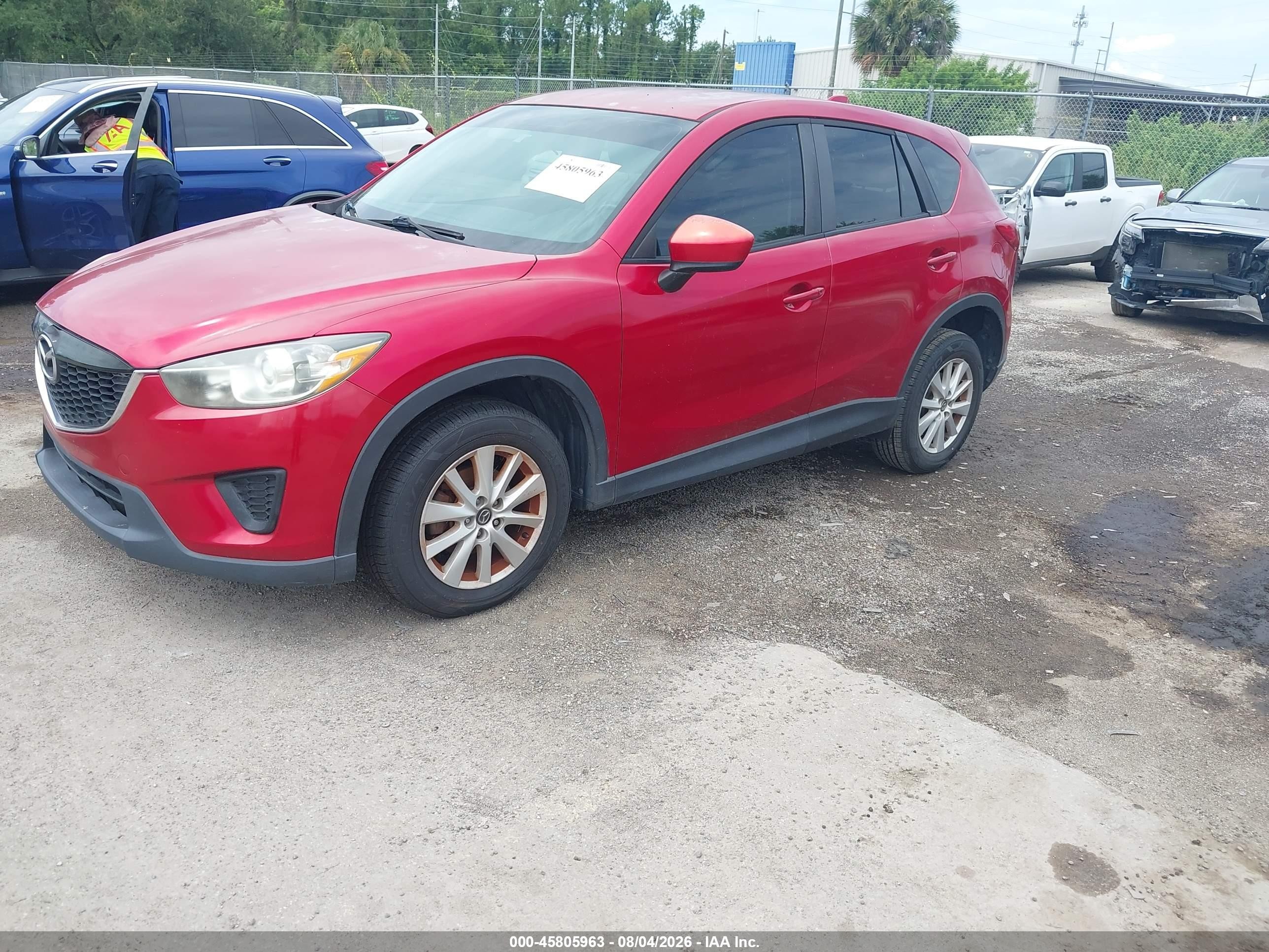 2014 Mazda Cx-5 Sport Красный vin: JM3KE2BE1E0350556