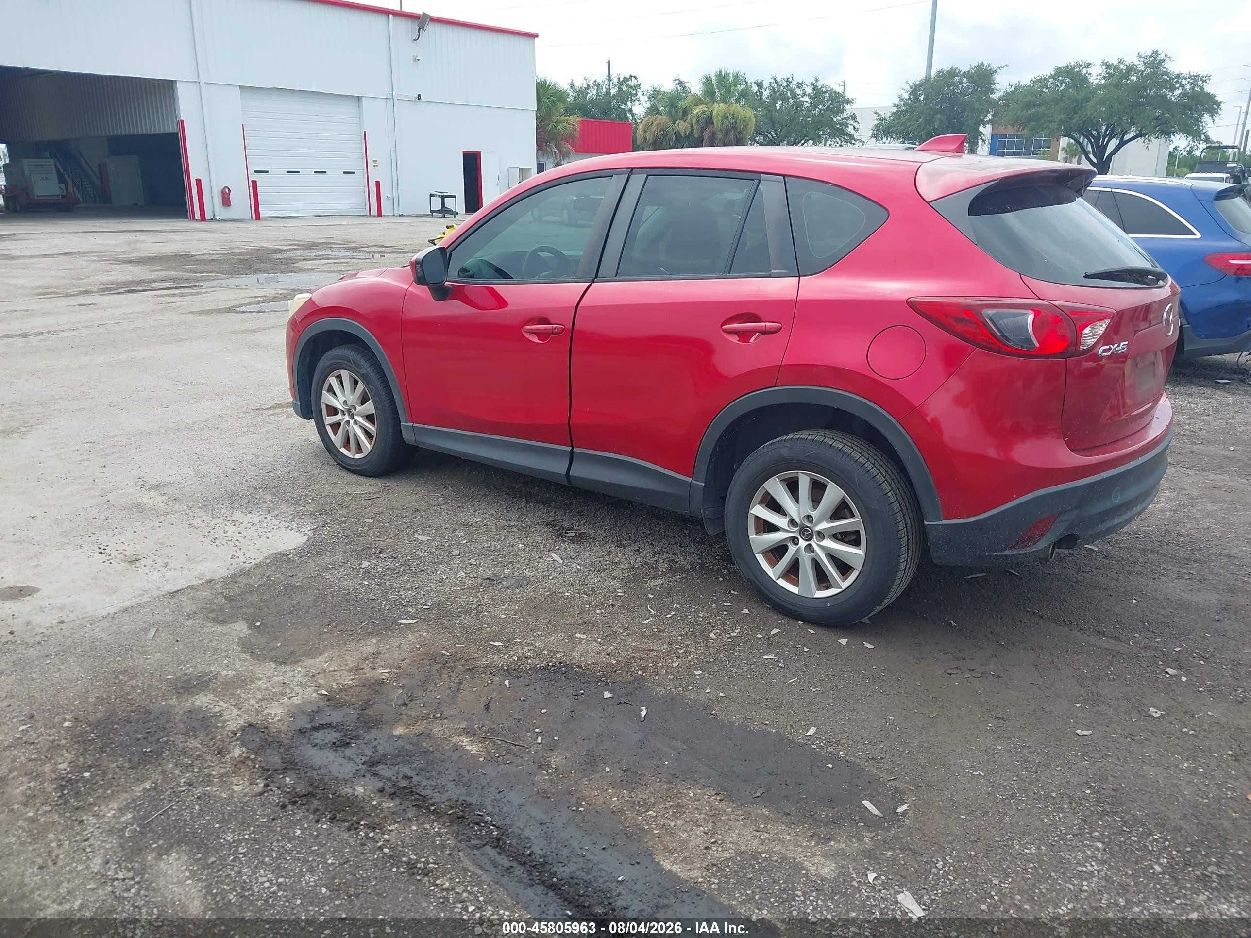 2014 Mazda Cx-5 Sport Красный vin: JM3KE2BE1E0350556