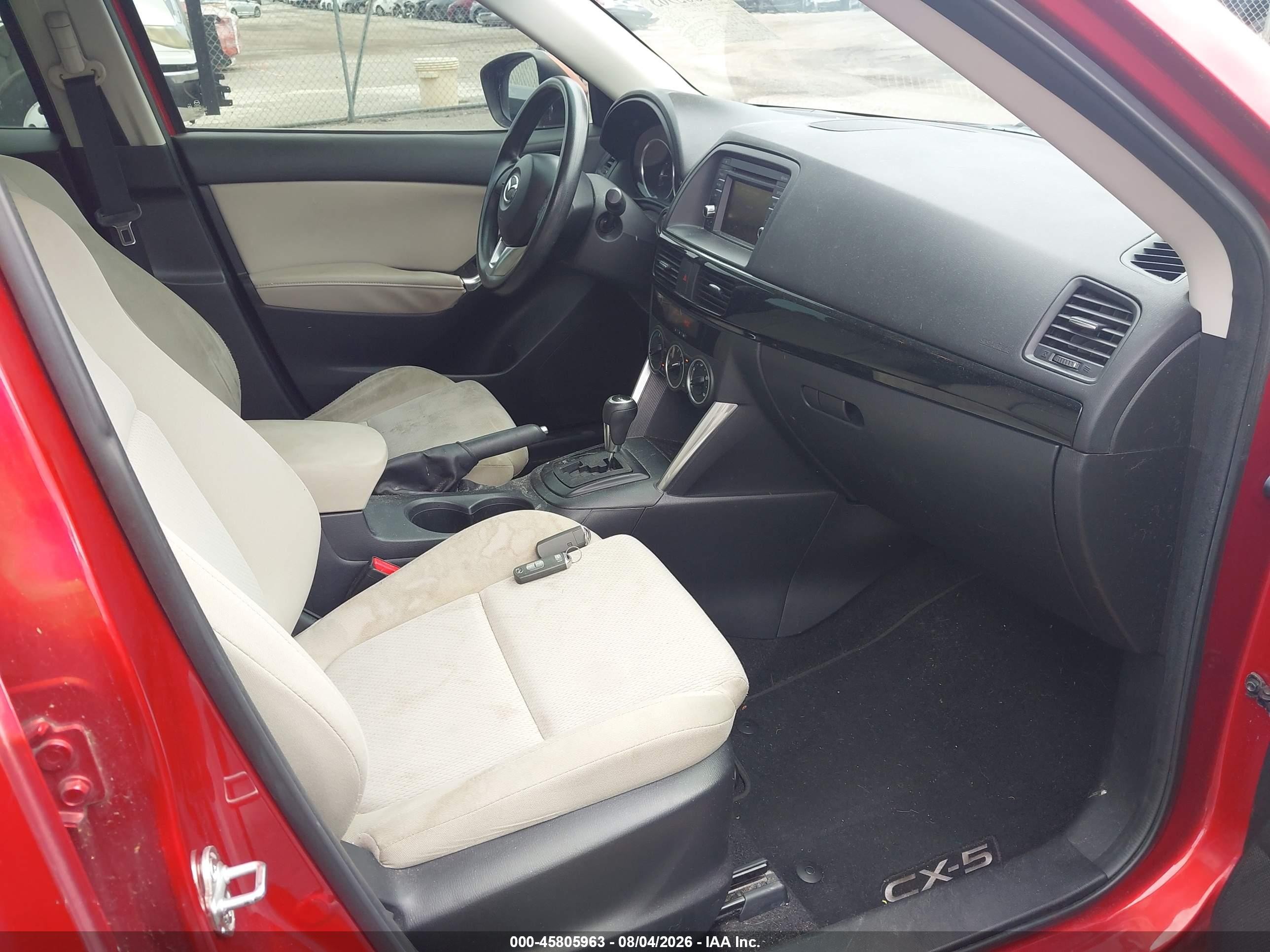 2014 Mazda Cx-5 Sport Красный vin: JM3KE2BE1E0350556