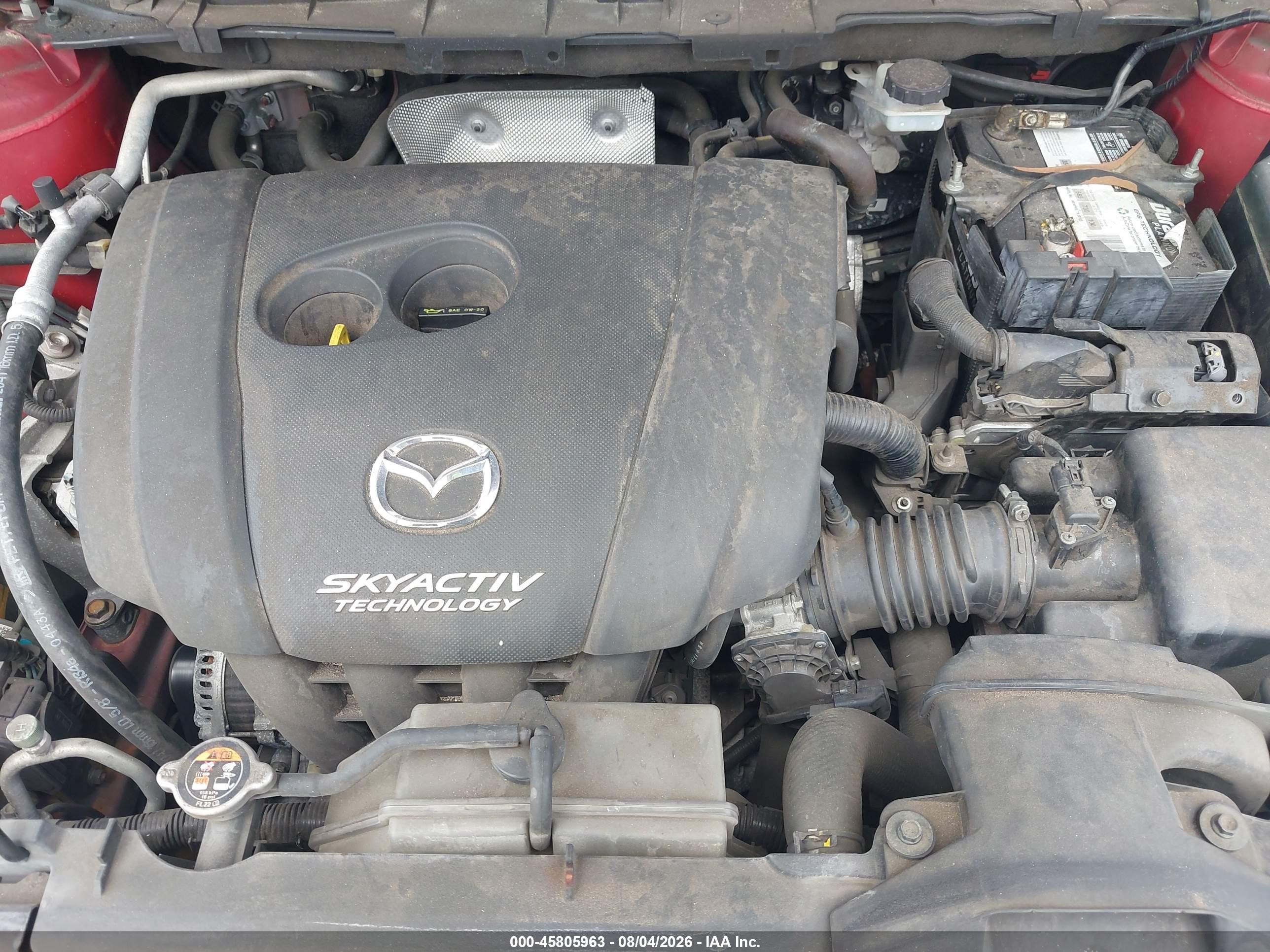 2014 Mazda Cx-5 Sport Красный vin: JM3KE2BE1E0350556