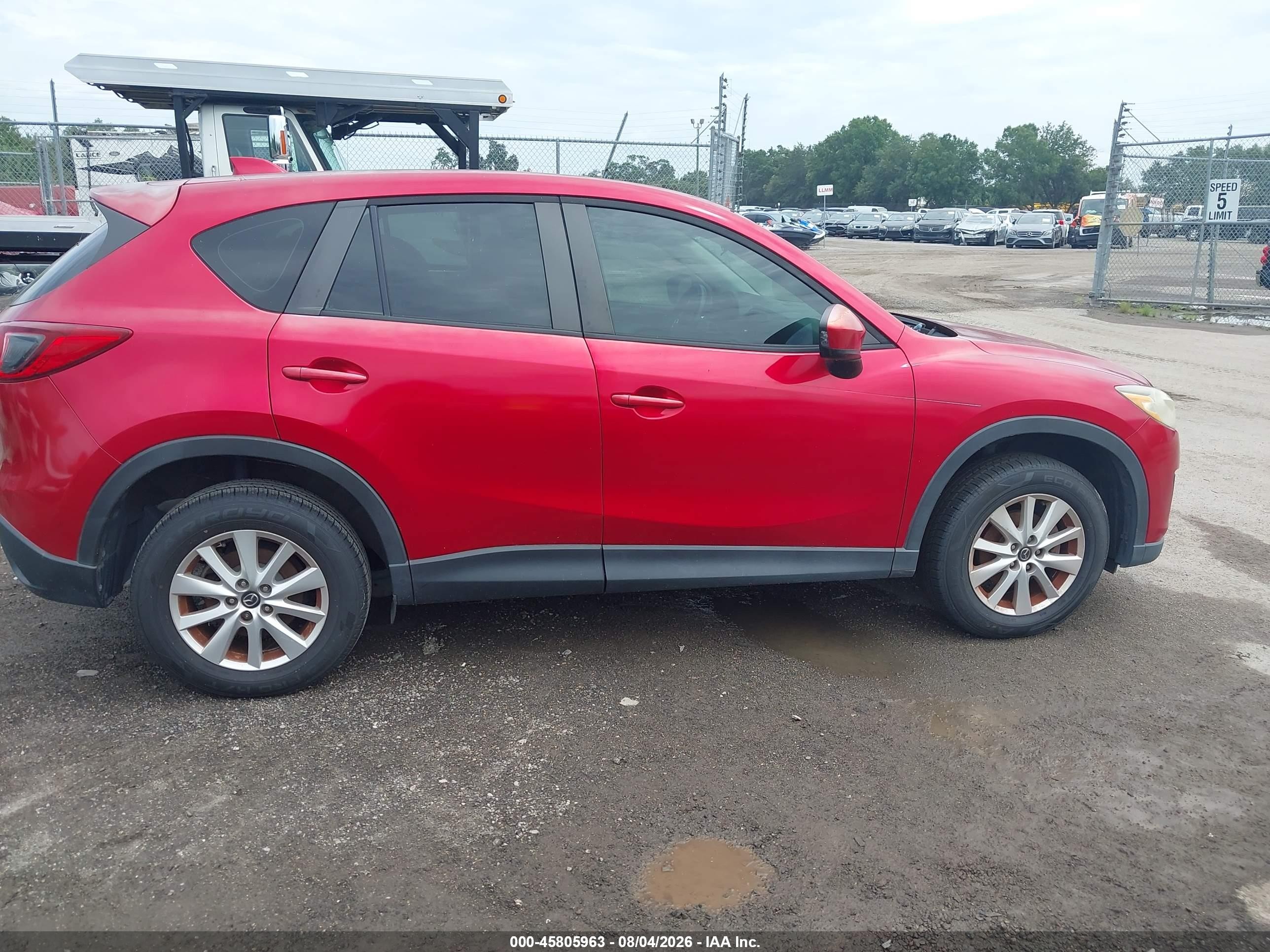 2014 Mazda Cx-5 Sport Красный vin: JM3KE2BE1E0350556