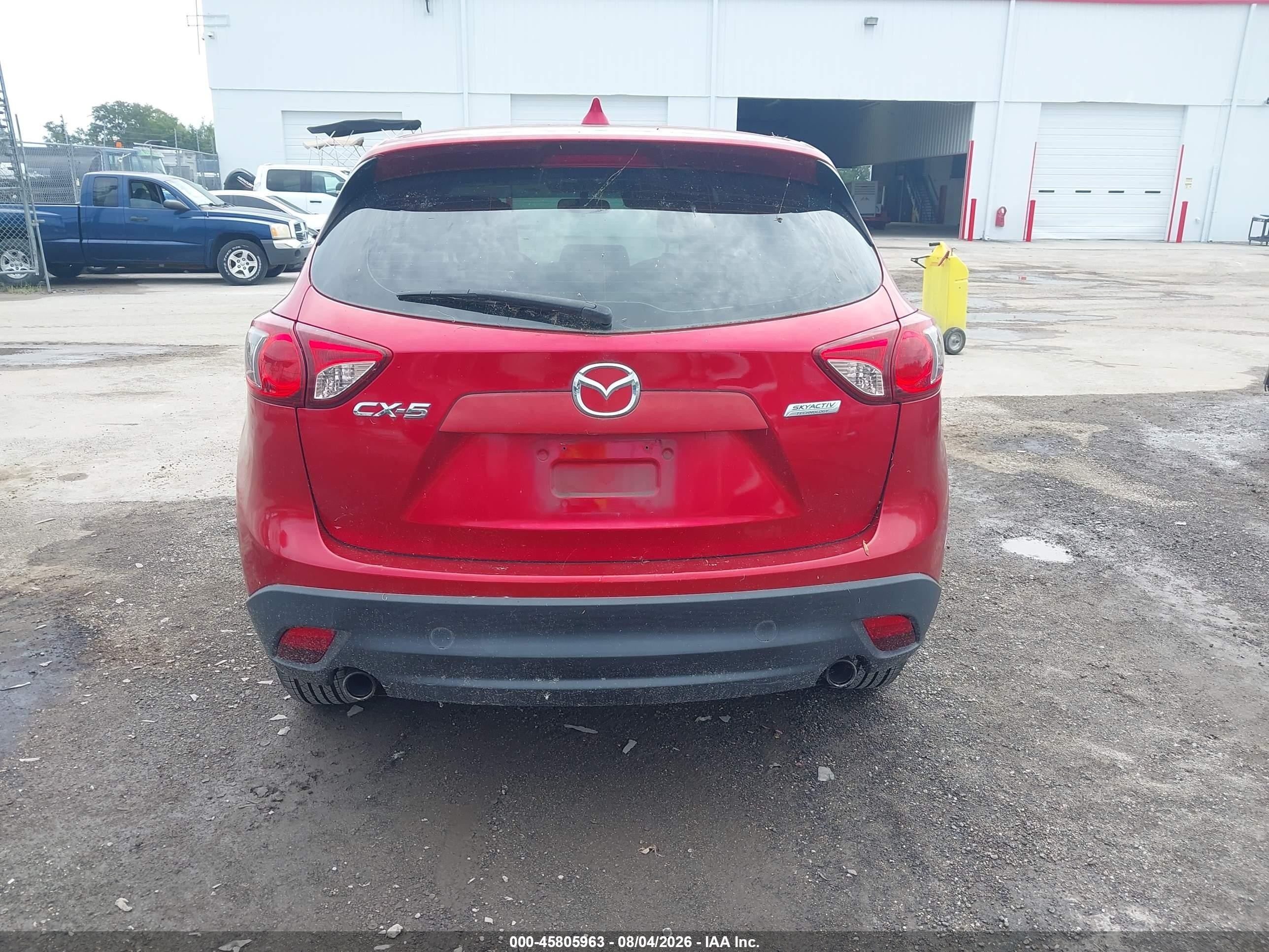 2014 Mazda Cx-5 Sport Красный vin: JM3KE2BE1E0350556
