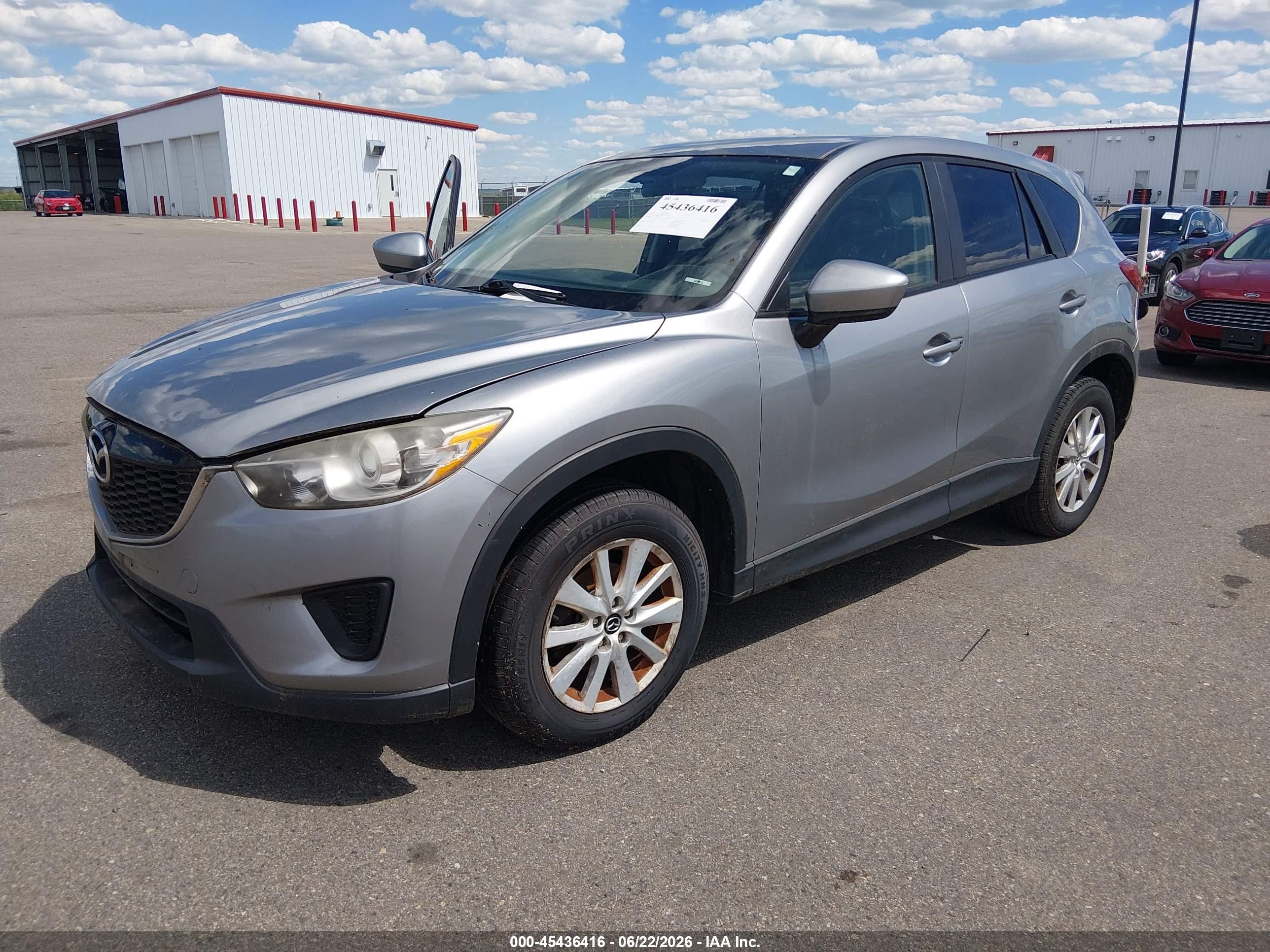 2014 Mazda Cx-5 Sport Silver vin: JM3KE2BE1E0362853