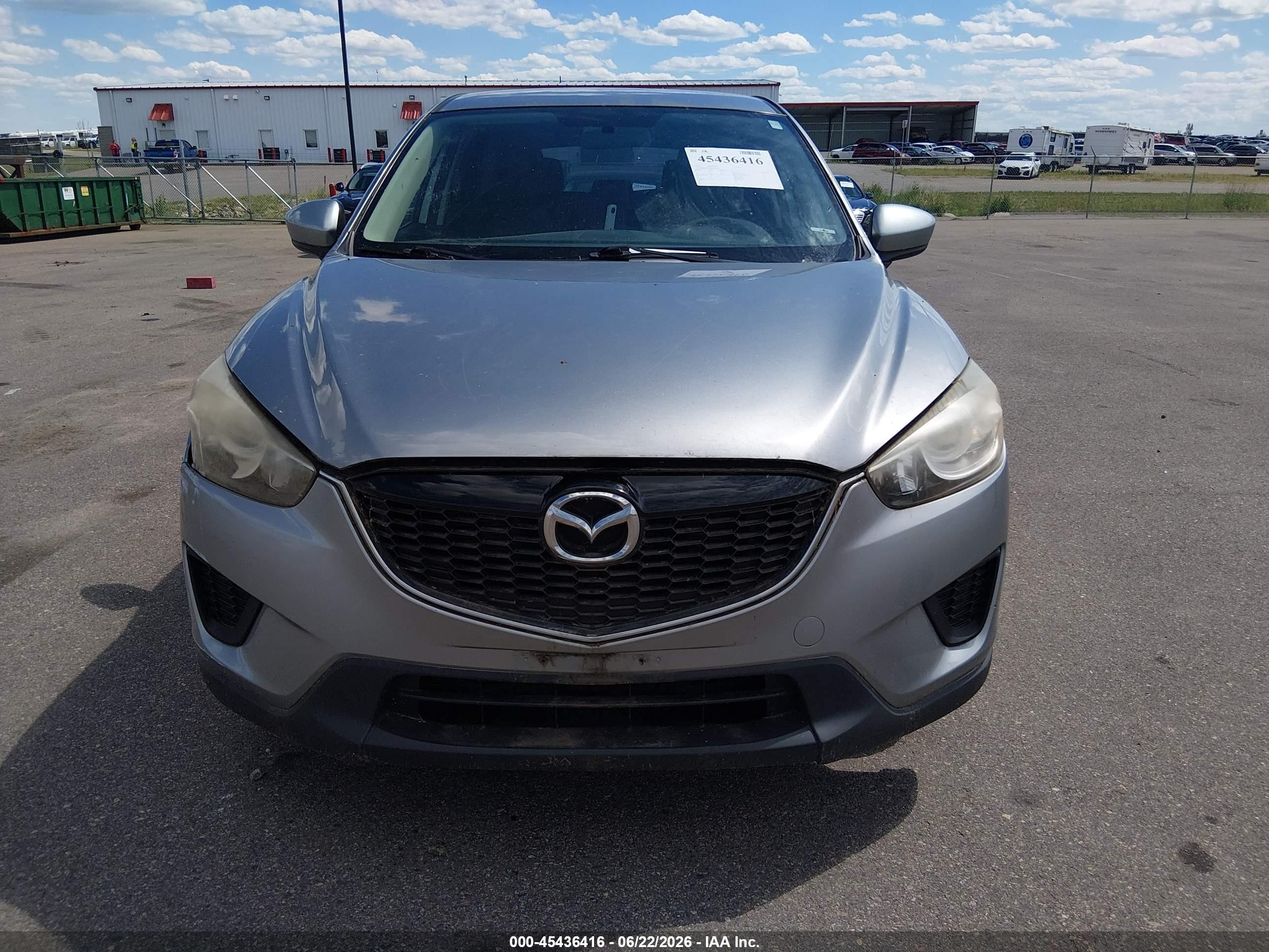 2014 Mazda Cx-5 Sport Silver vin: JM3KE2BE1E0362853