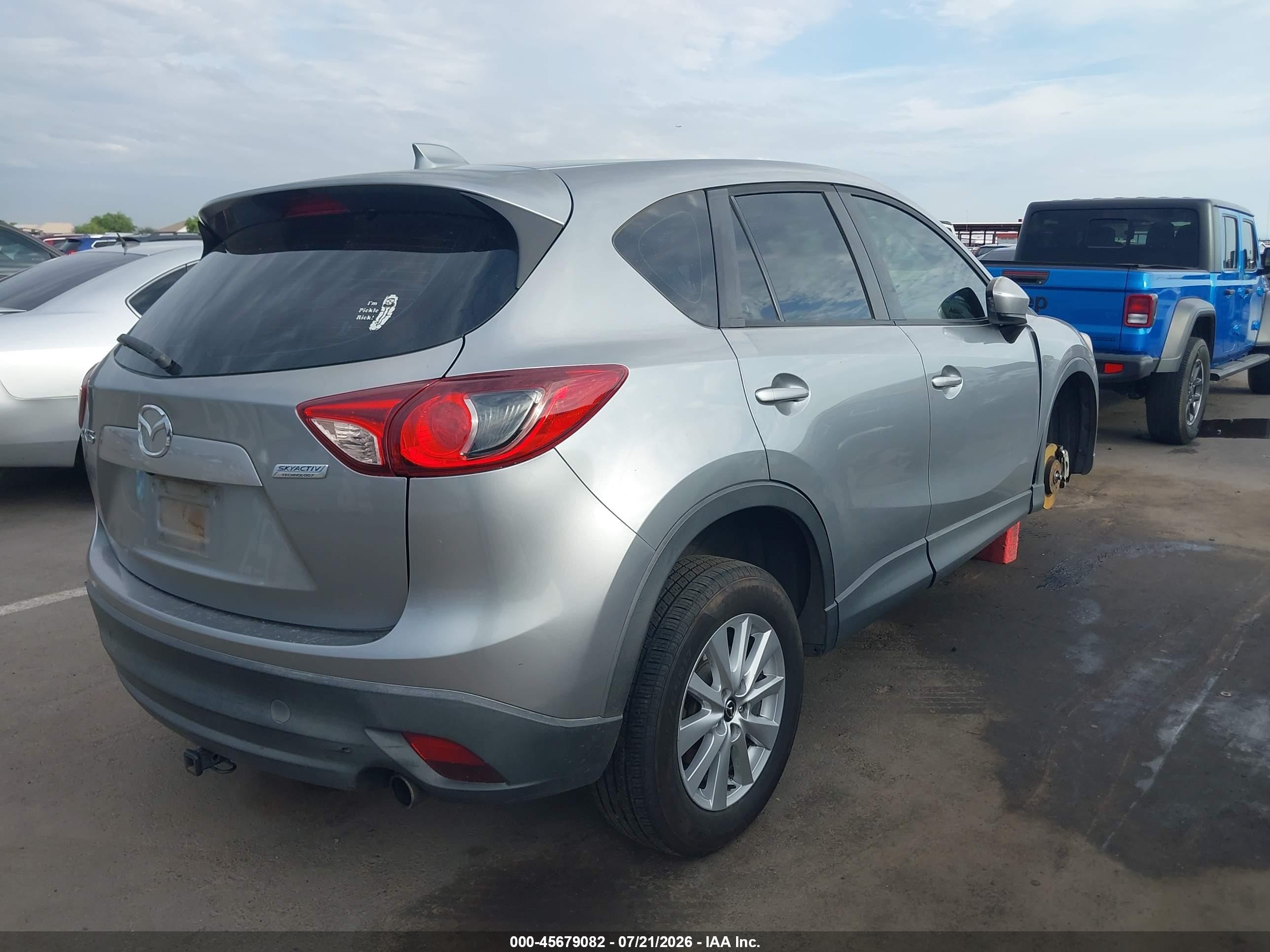 2014 Mazda Cx-5 Sport Gray vin: JM3KE2BE1E0428172