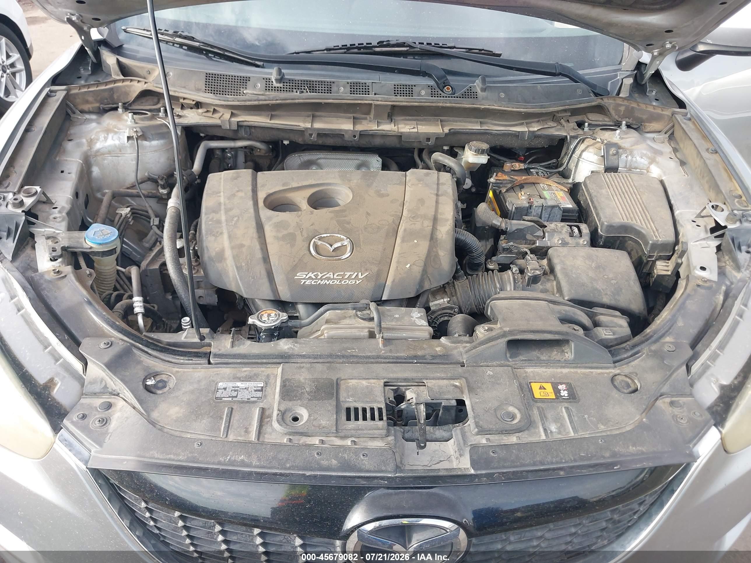 2014 Mazda Cx-5 Sport Gray vin: JM3KE2BE1E0428172