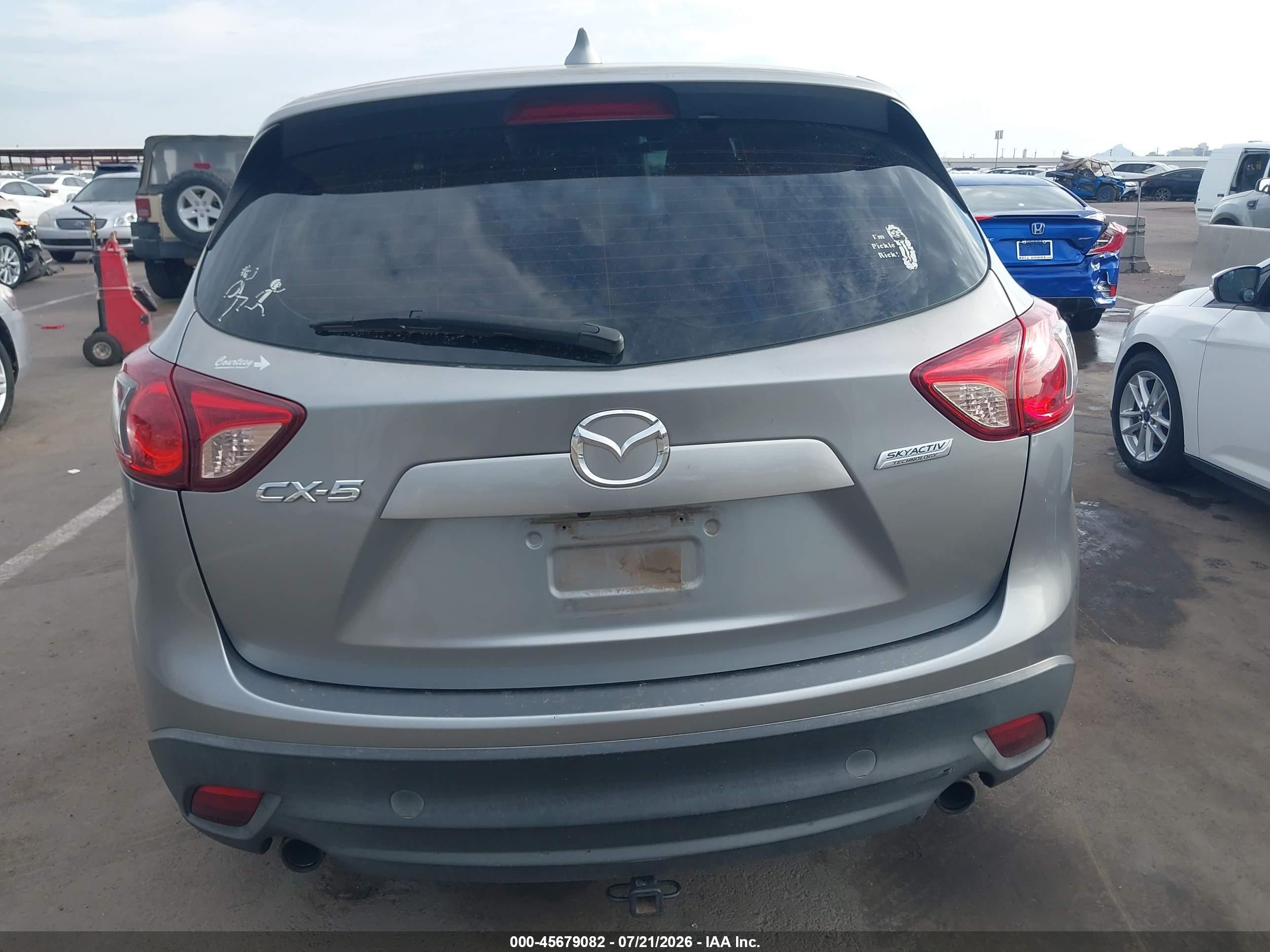 2014 Mazda Cx-5 Sport Gray vin: JM3KE2BE1E0428172
