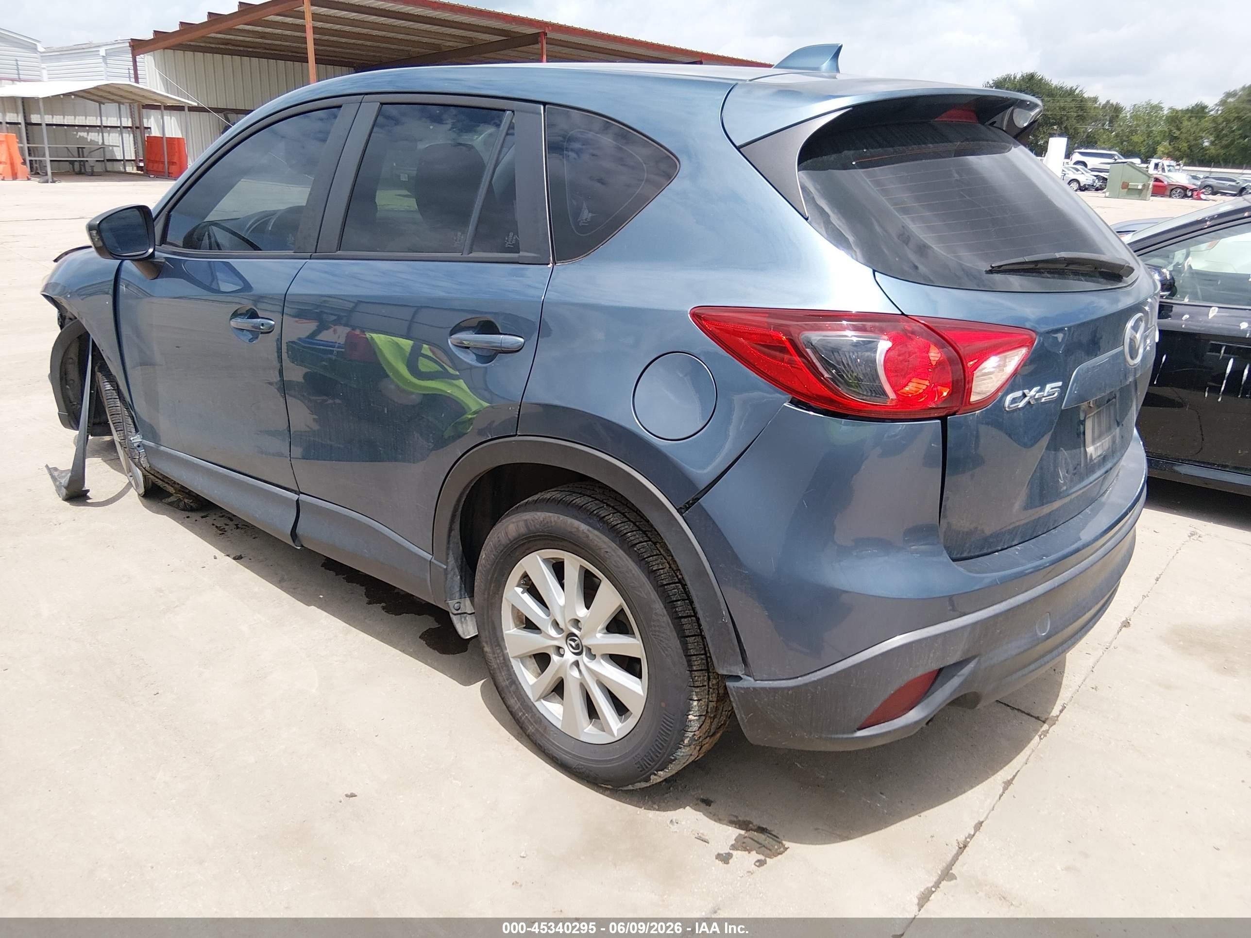 2015 Mazda Cx-5 Sport Blue vin: JM3KE2BE1F0451193