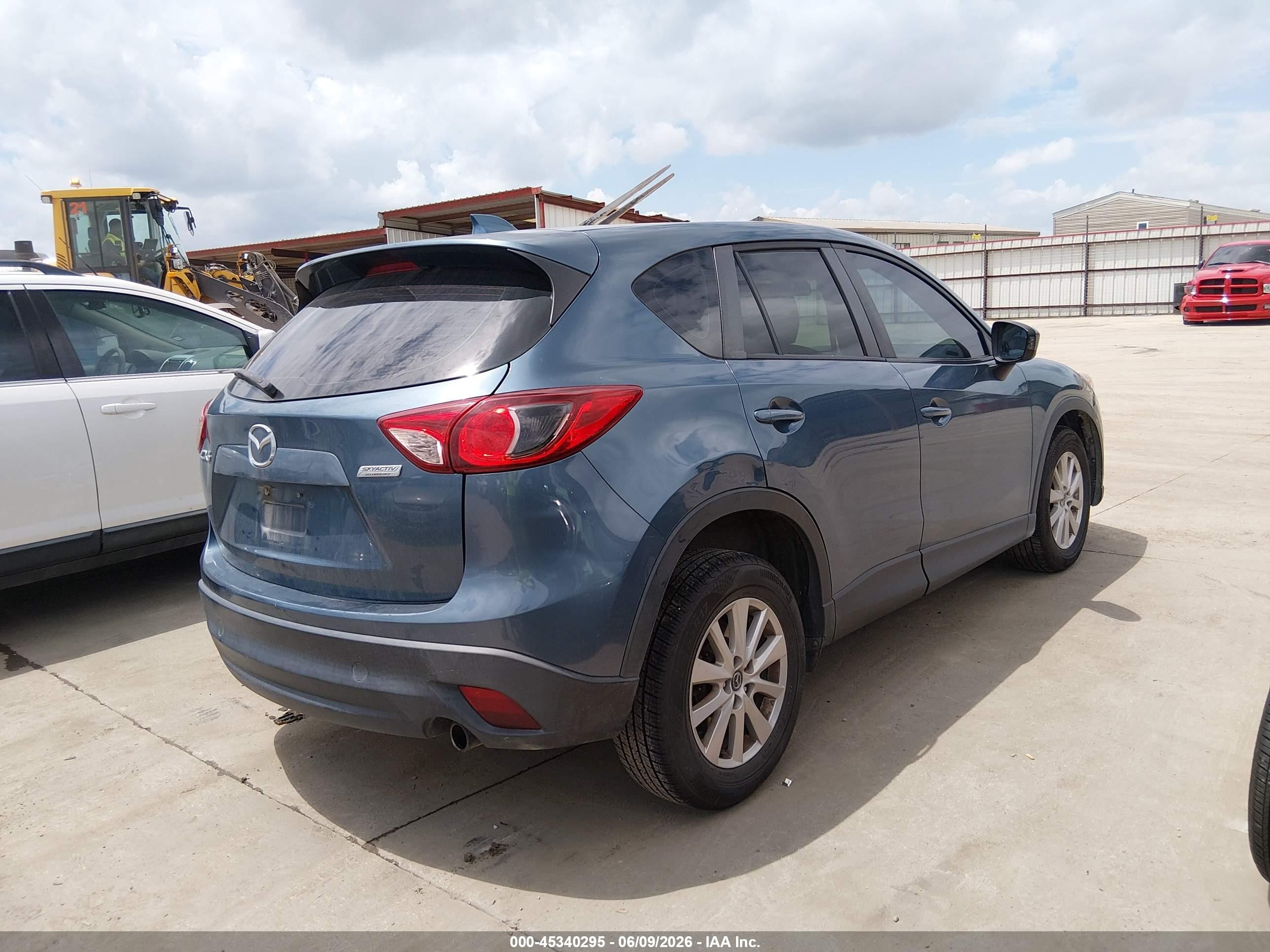 2015 Mazda Cx-5 Sport Blue vin: JM3KE2BE1F0451193