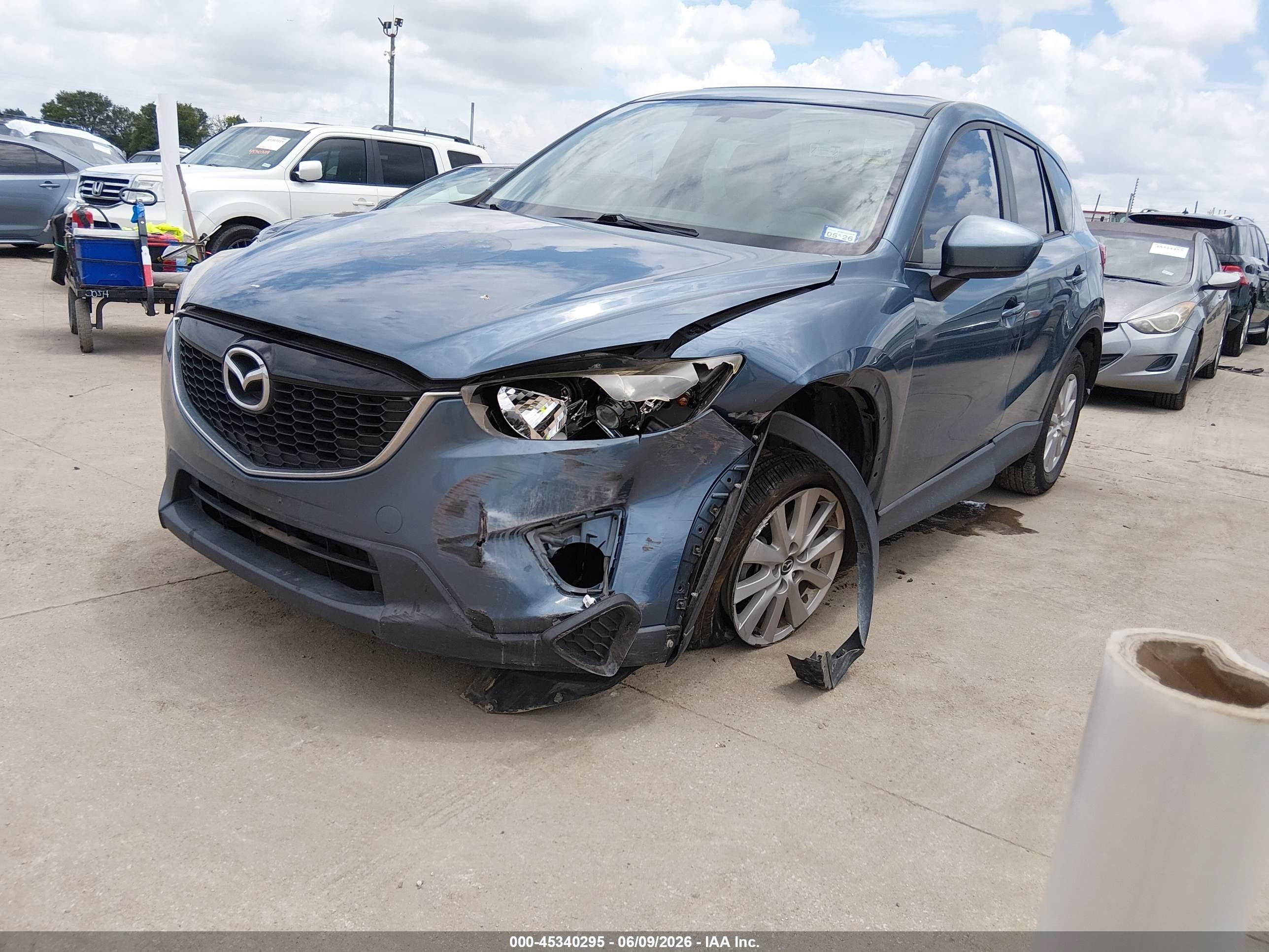 2015 Mazda Cx-5 Sport Blue vin: JM3KE2BE1F0451193