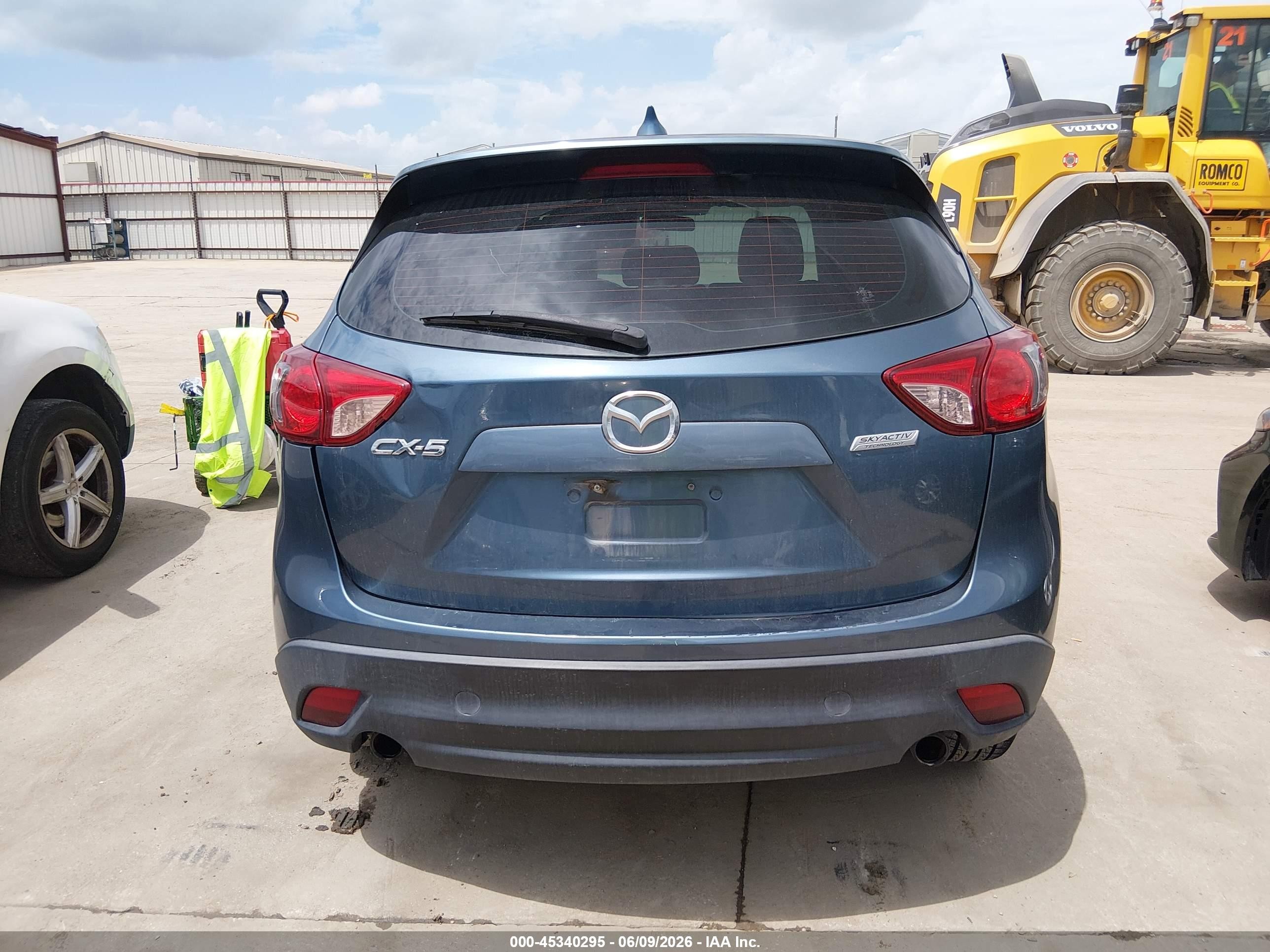 2015 Mazda Cx-5 Sport Blue vin: JM3KE2BE1F0451193