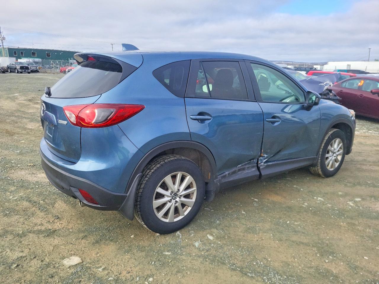 2015 Mazda Cx-5 Sport Turquoise vin: JM3KE2BE1F0464185