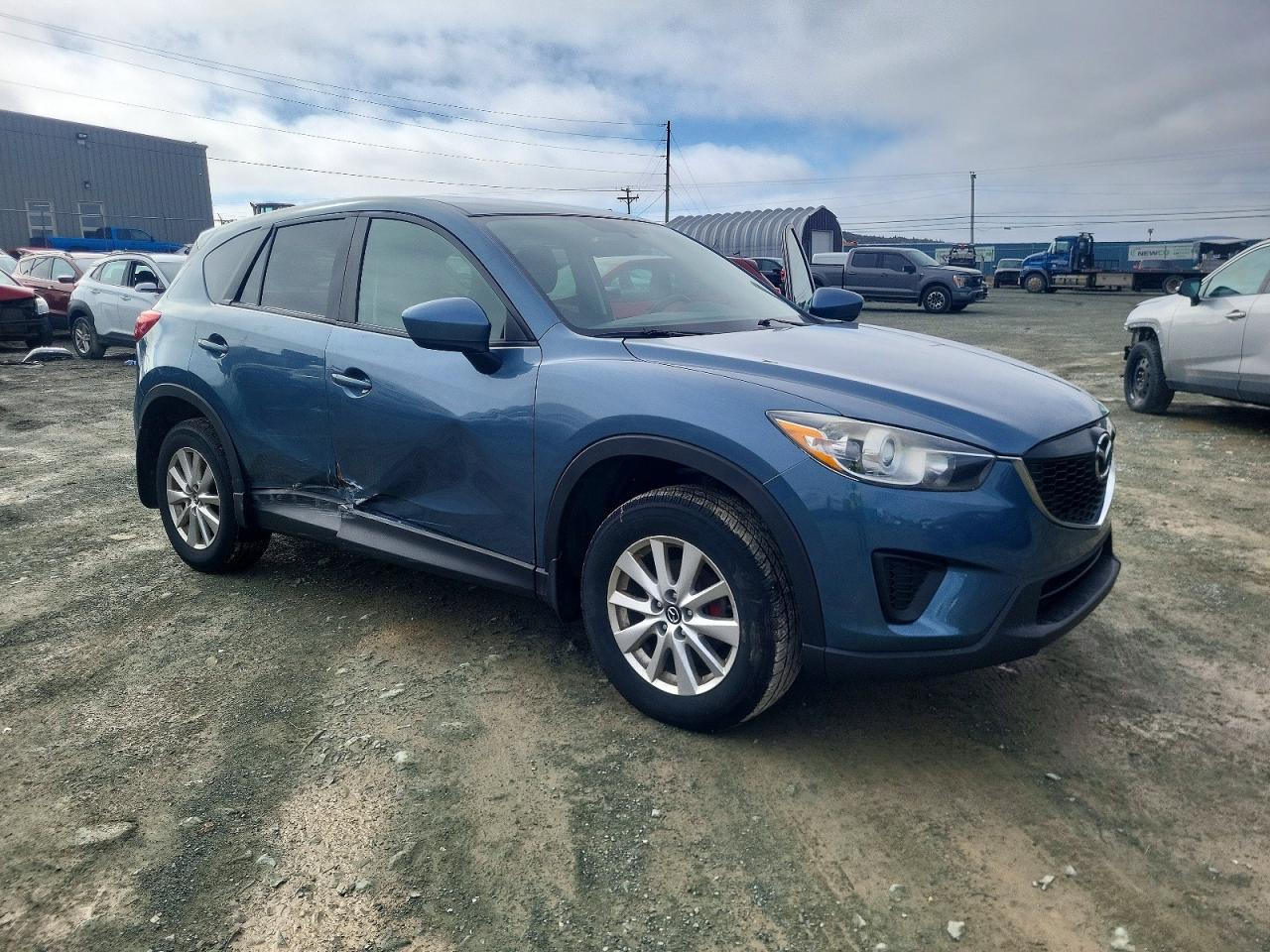 2015 Mazda Cx-5 Sport Turquoise vin: JM3KE2BE1F0464185