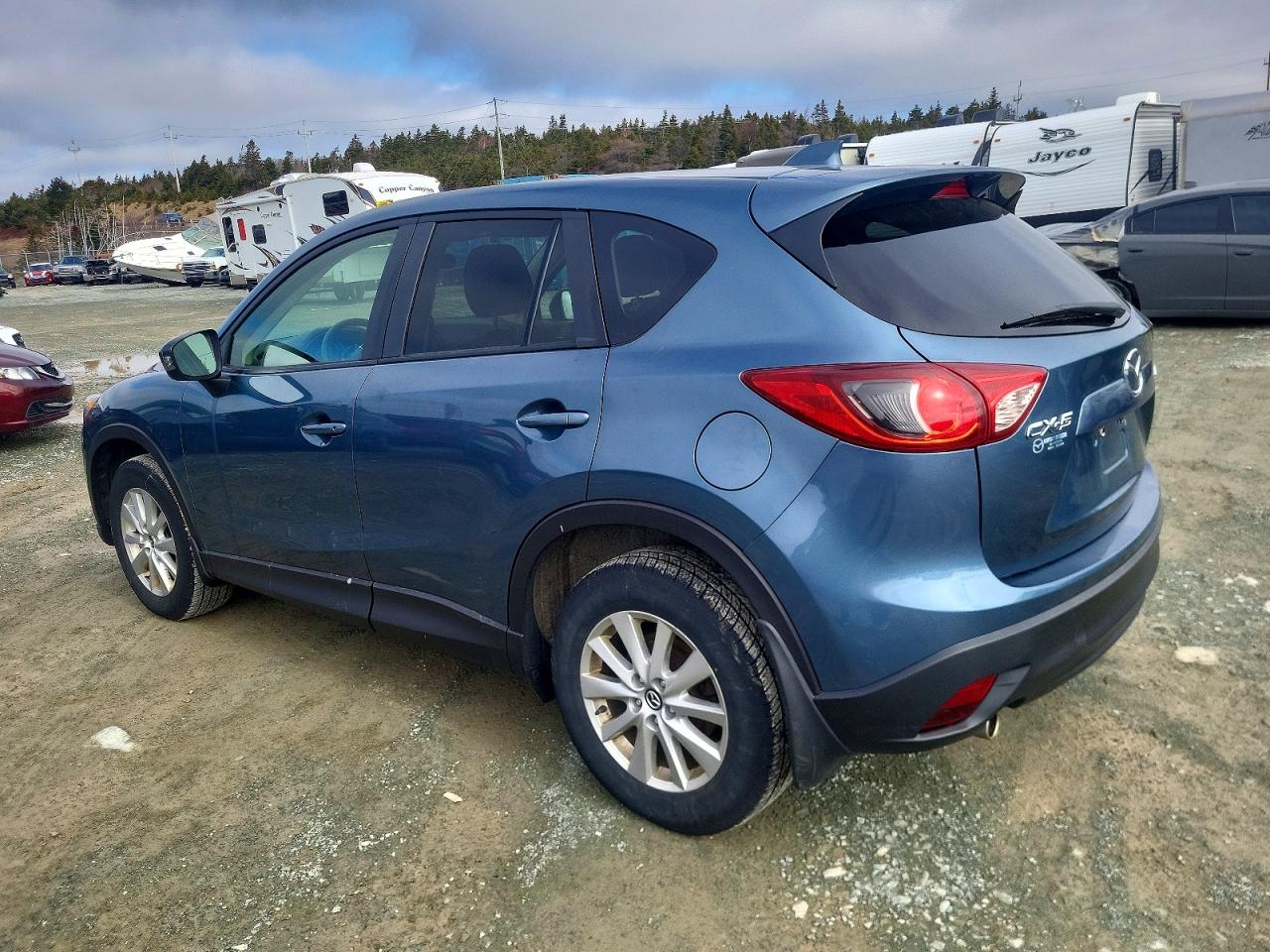 2015 Mazda Cx-5 Sport Turquoise vin: JM3KE2BE1F0464185
