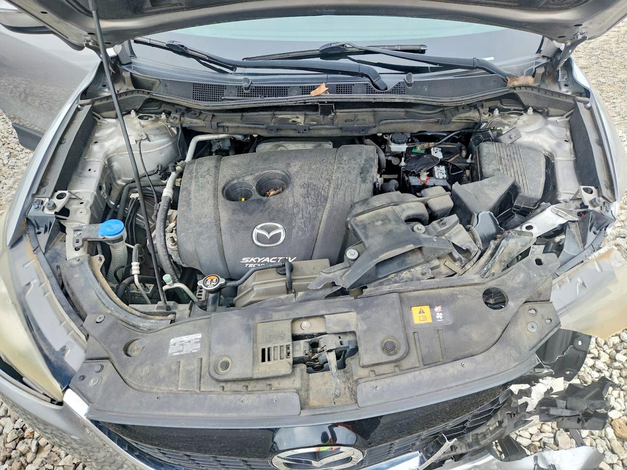2015 Mazda Cx-5 Sport Gray vin: JM3KE2BE1F0511053