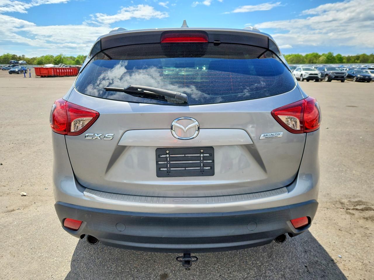 2015 Mazda Cx-5 Sport Silver vin: JM3KE2BE1F0515278