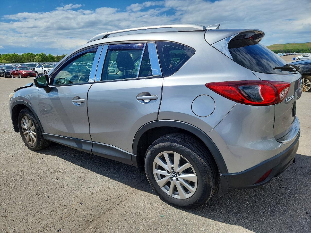 2015 Mazda Cx-5 Sport Silver vin: JM3KE2BE1F0515278