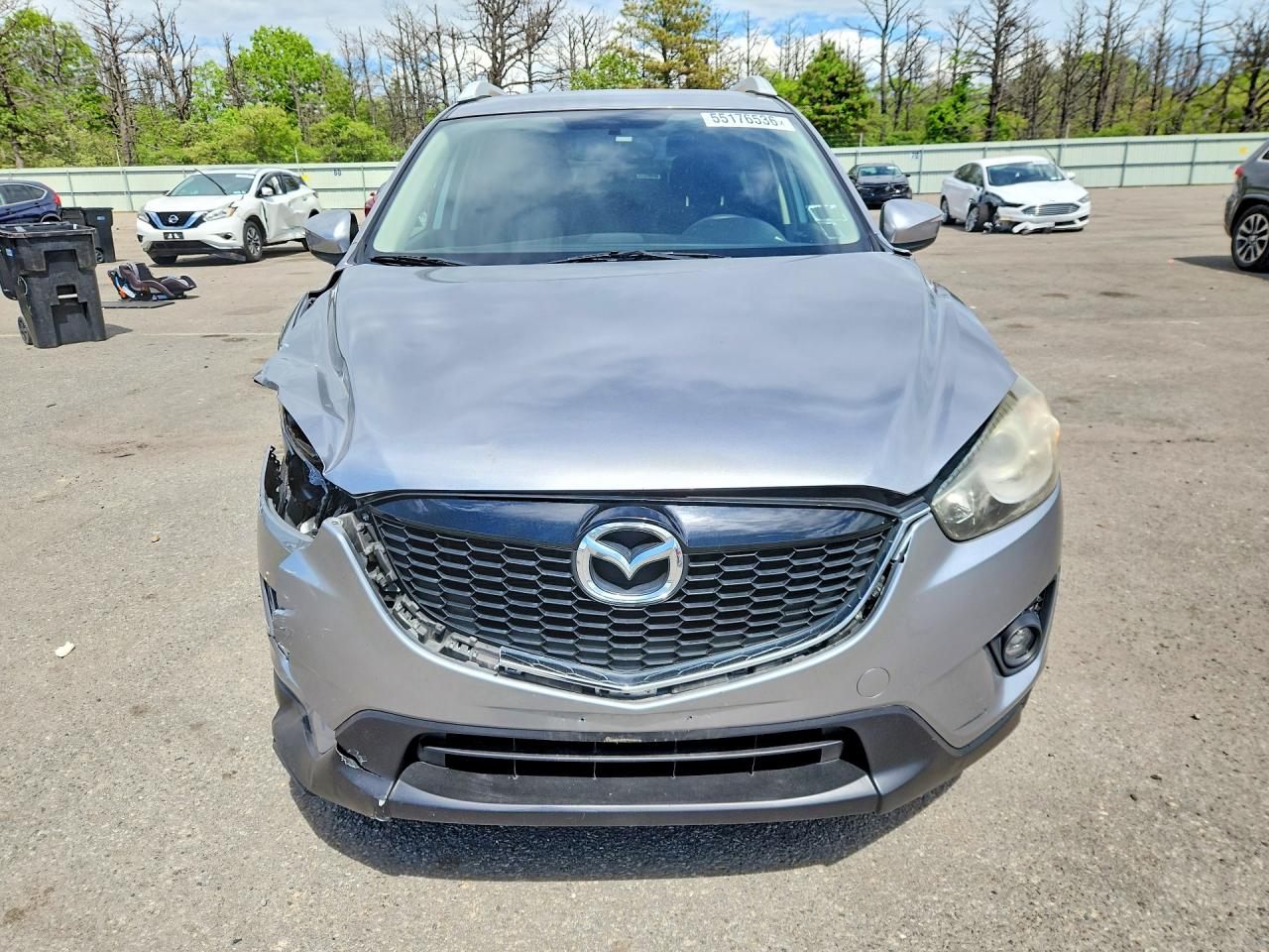 2015 Mazda Cx-5 Sport Silver vin: JM3KE2BE1F0515278