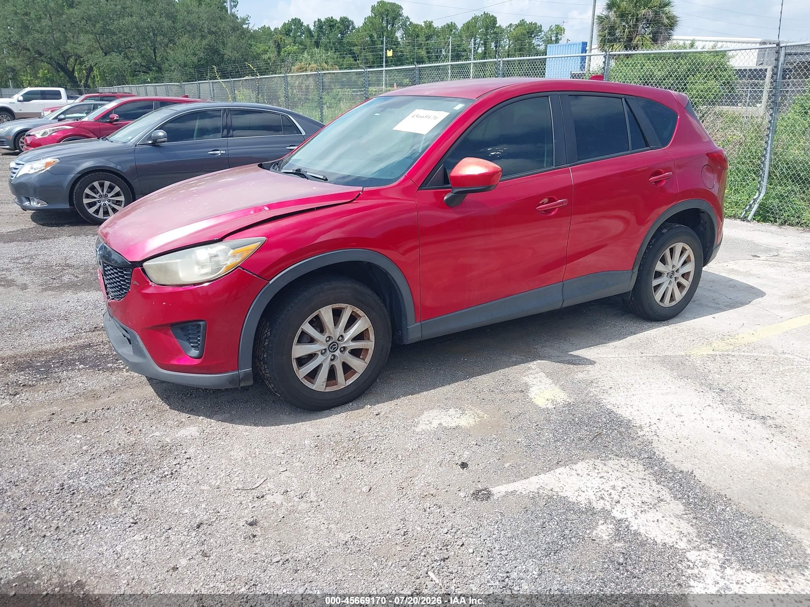 2014 Mazda Cx-5 Sport Красный vin: JM3KE2BE2E0348105