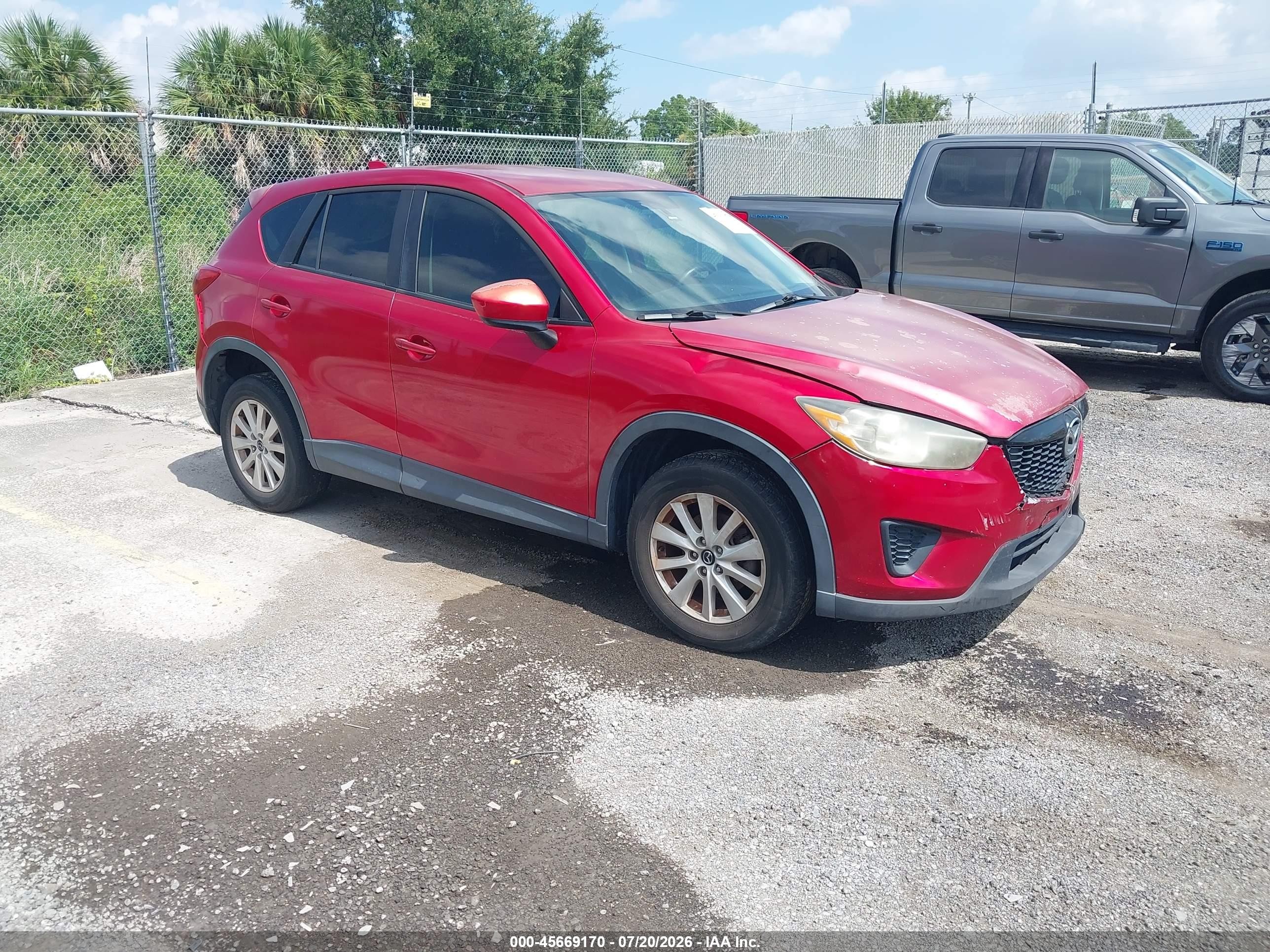 2014 Mazda Cx-5 Sport Red vin: JM3KE2BE2E0348105