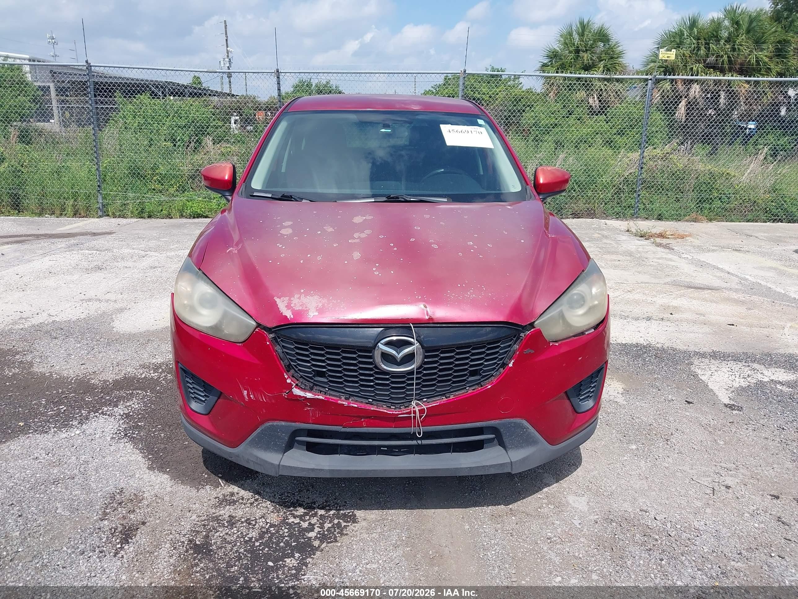 2014 Mazda Cx-5 Sport Красный vin: JM3KE2BE2E0348105