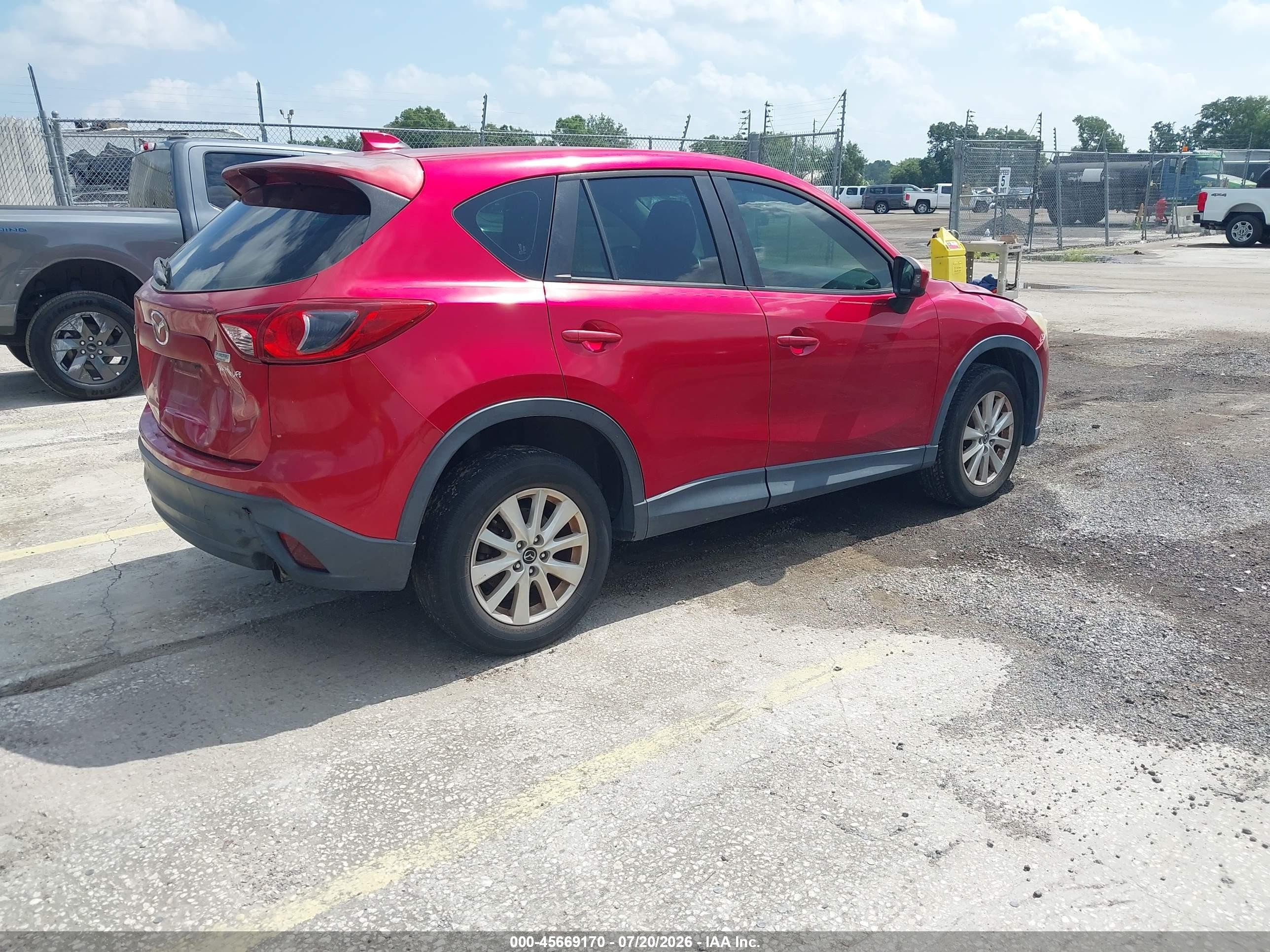 2014 Mazda Cx-5 Sport Красный vin: JM3KE2BE2E0348105