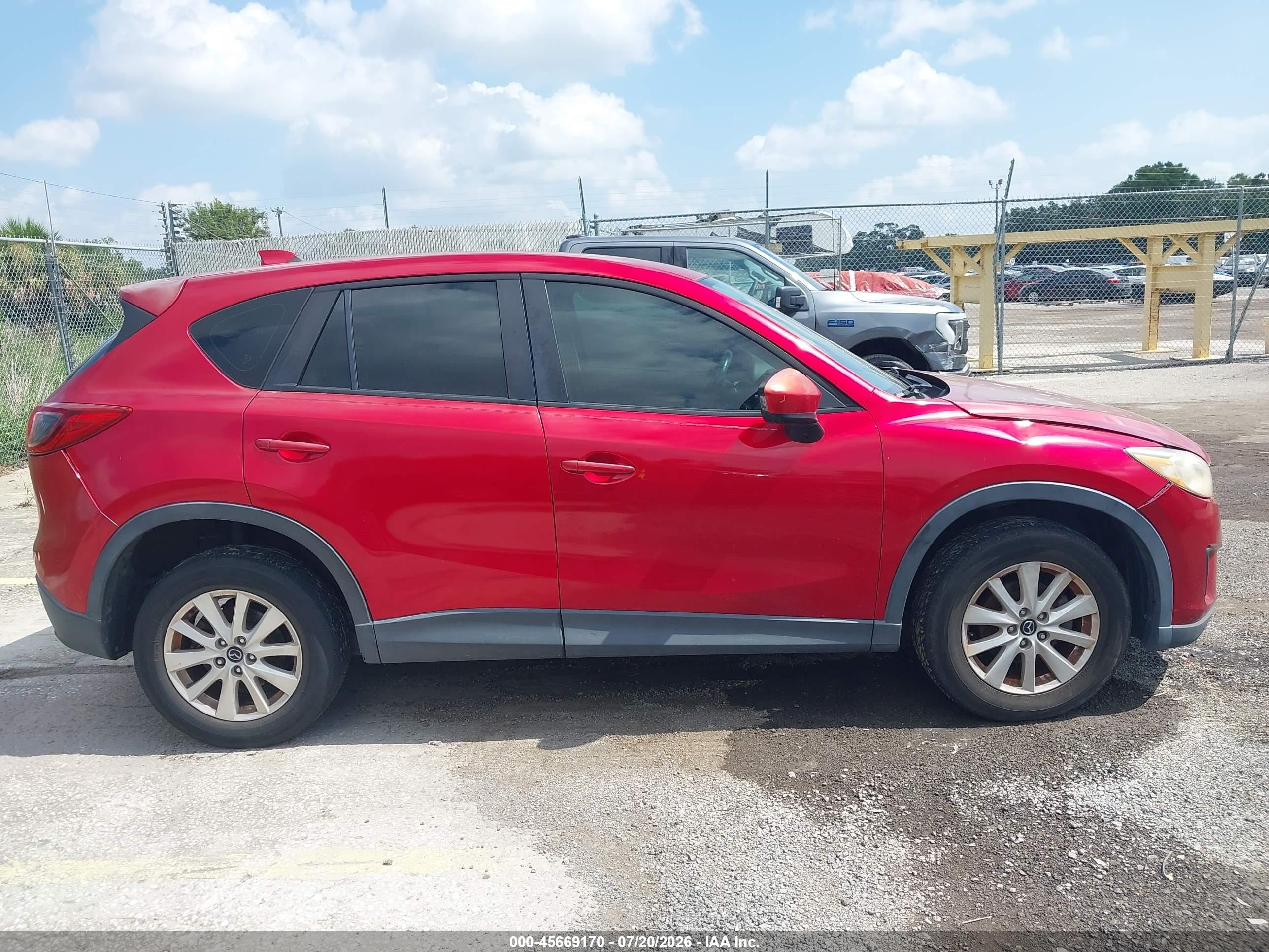 2014 Mazda Cx-5 Sport Красный vin: JM3KE2BE2E0348105