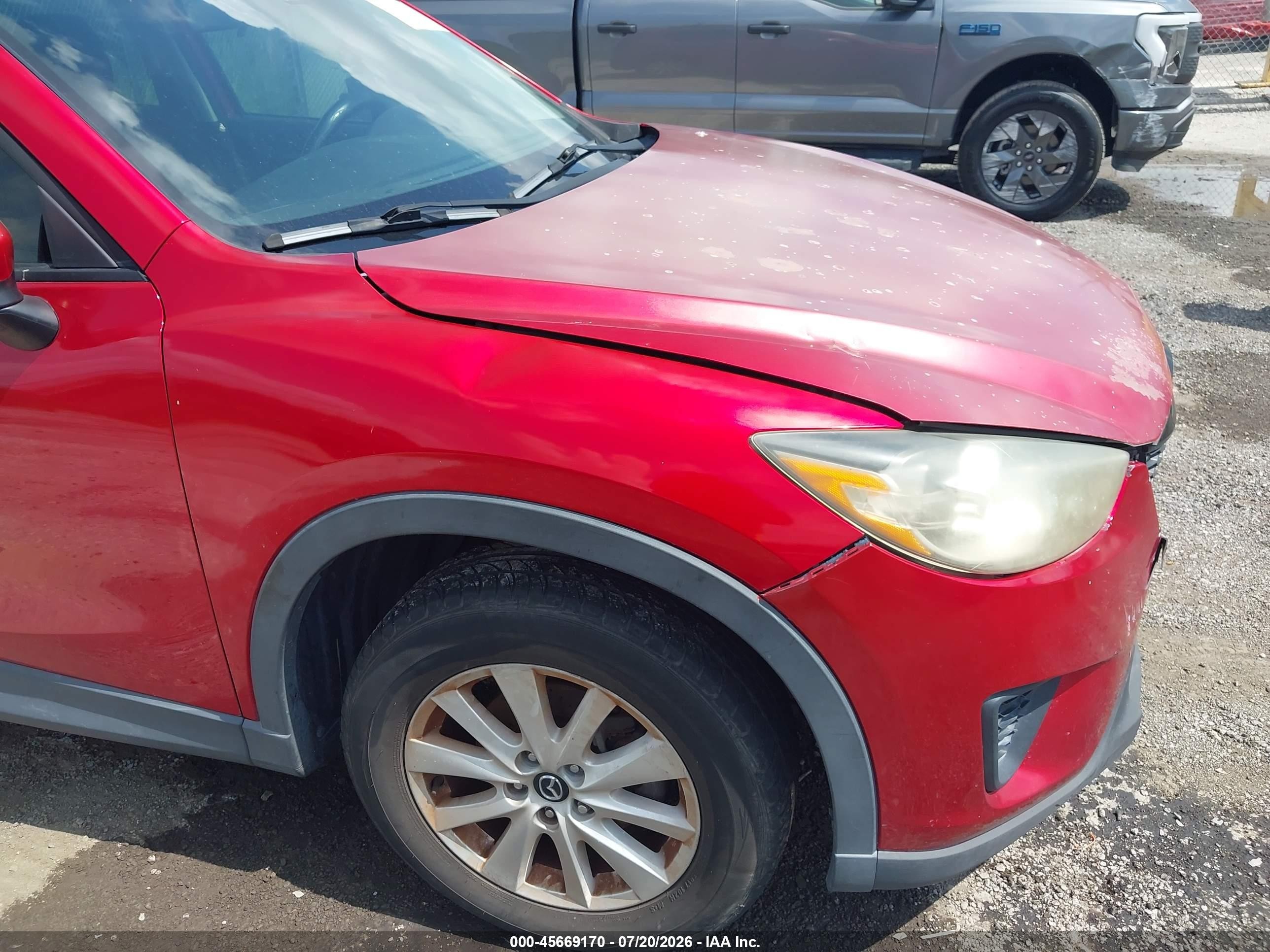 2014 Mazda Cx-5 Sport Красный vin: JM3KE2BE2E0348105