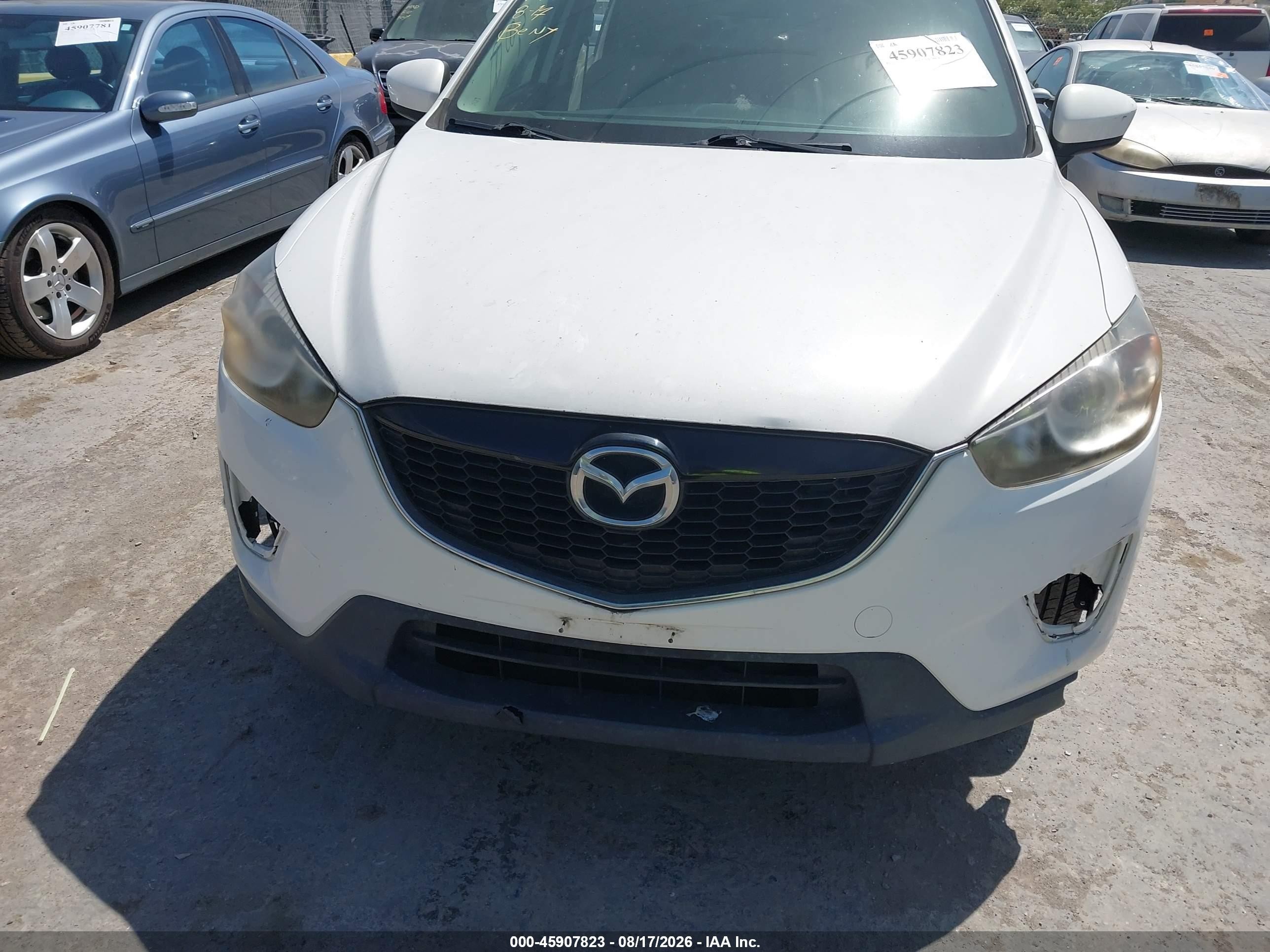 2014 Mazda Cx-5 Sport White vin: JM3KE2BE2E0368225