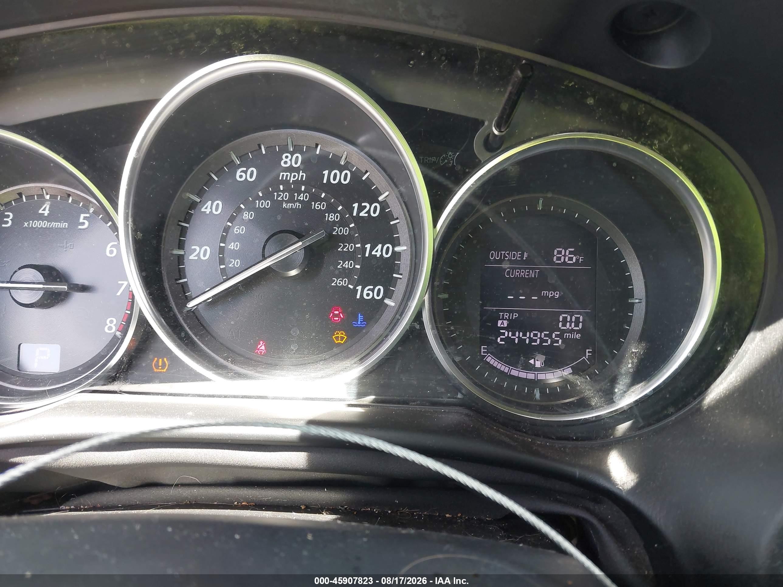 2014 Mazda Cx-5 Sport White vin: JM3KE2BE2E0368225