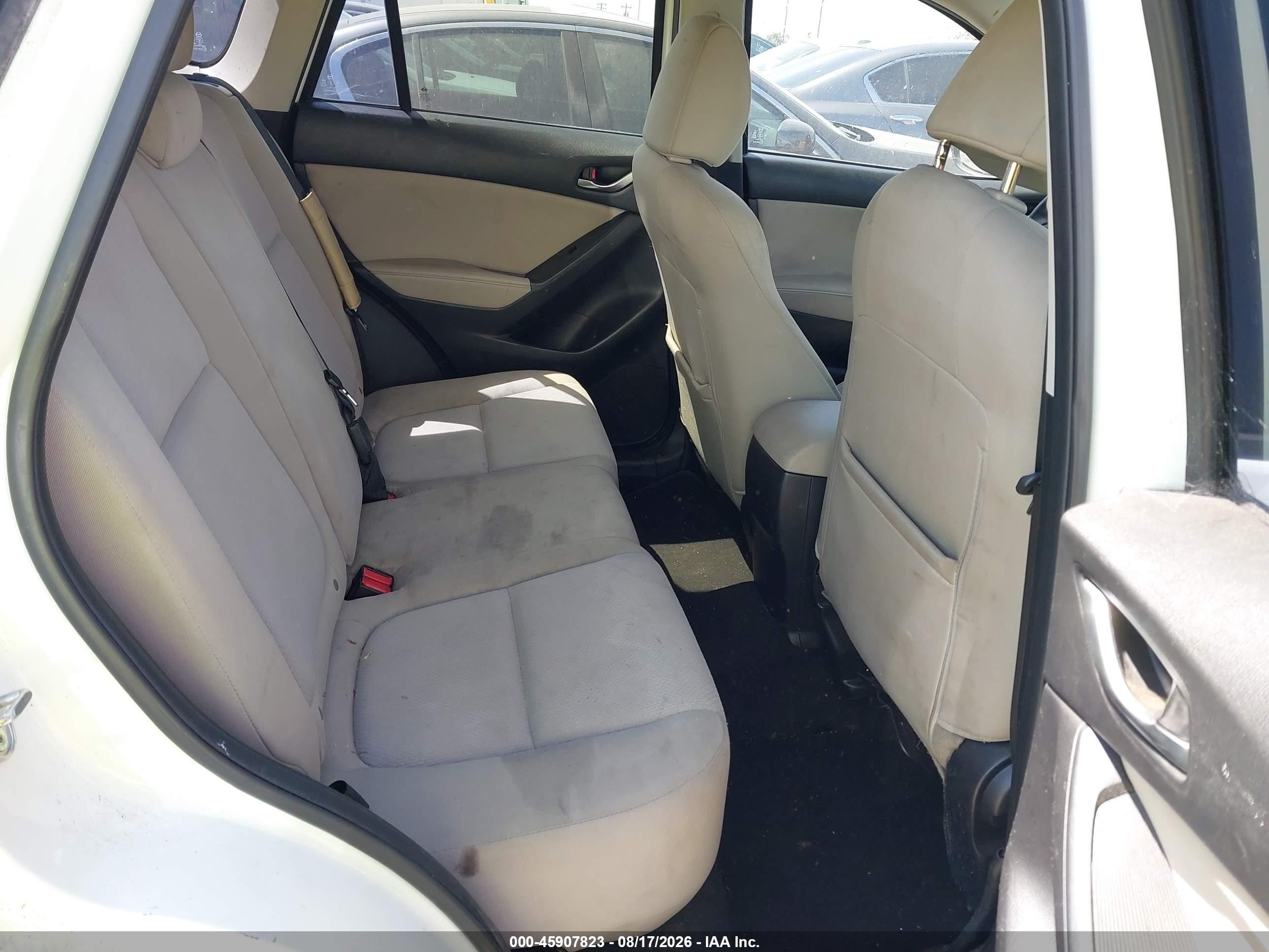 2014 Mazda Cx-5 Sport White vin: JM3KE2BE2E0368225