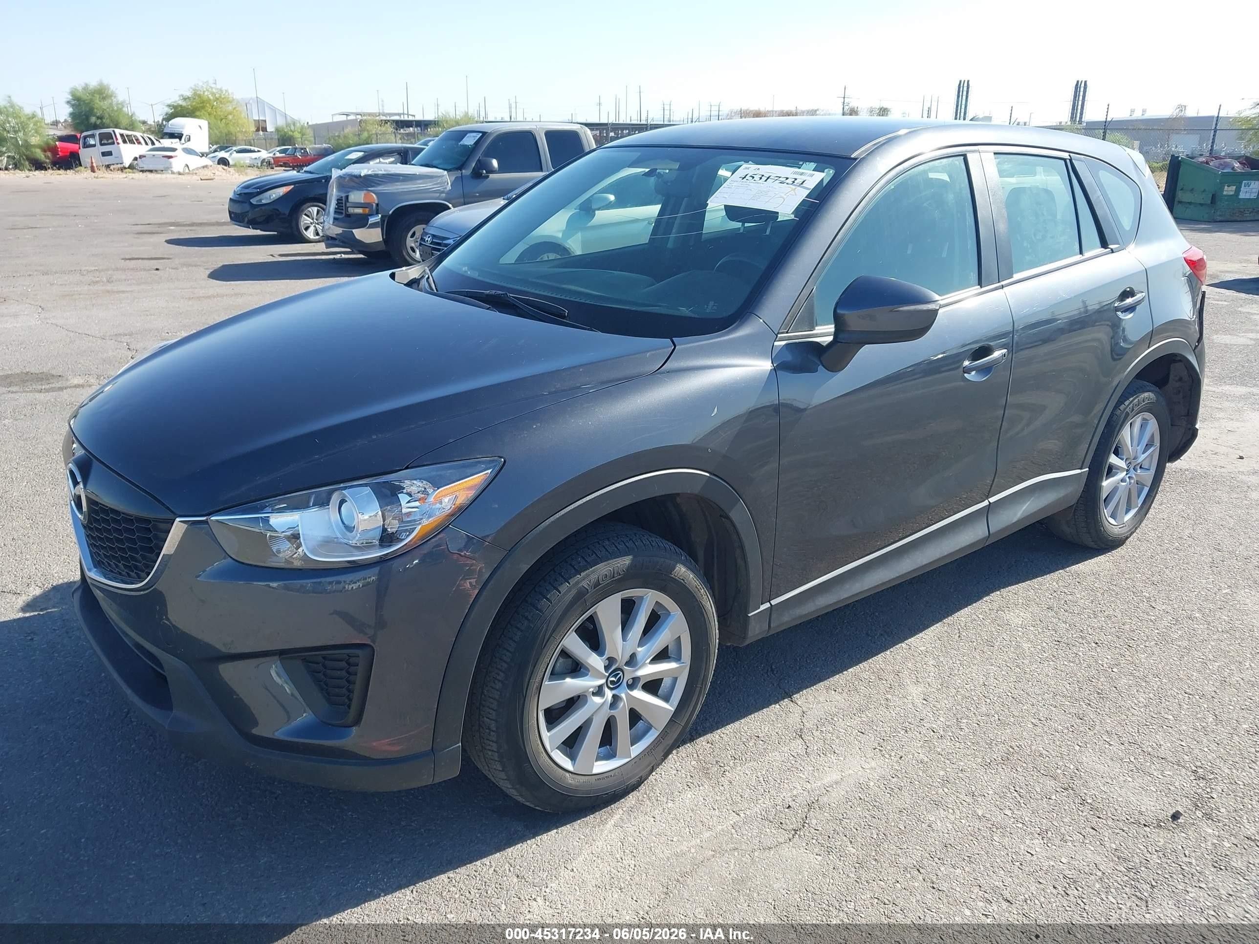 2015 Mazda Cx-5 Sport Gray vin: JM3KE2BE2F0475406