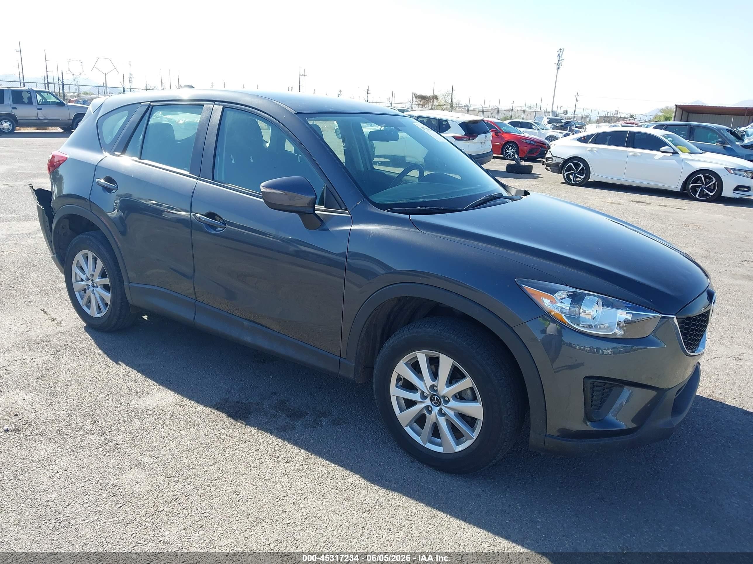 2015 Mazda Cx-5 Sport Gray vin: JM3KE2BE2F0475406
