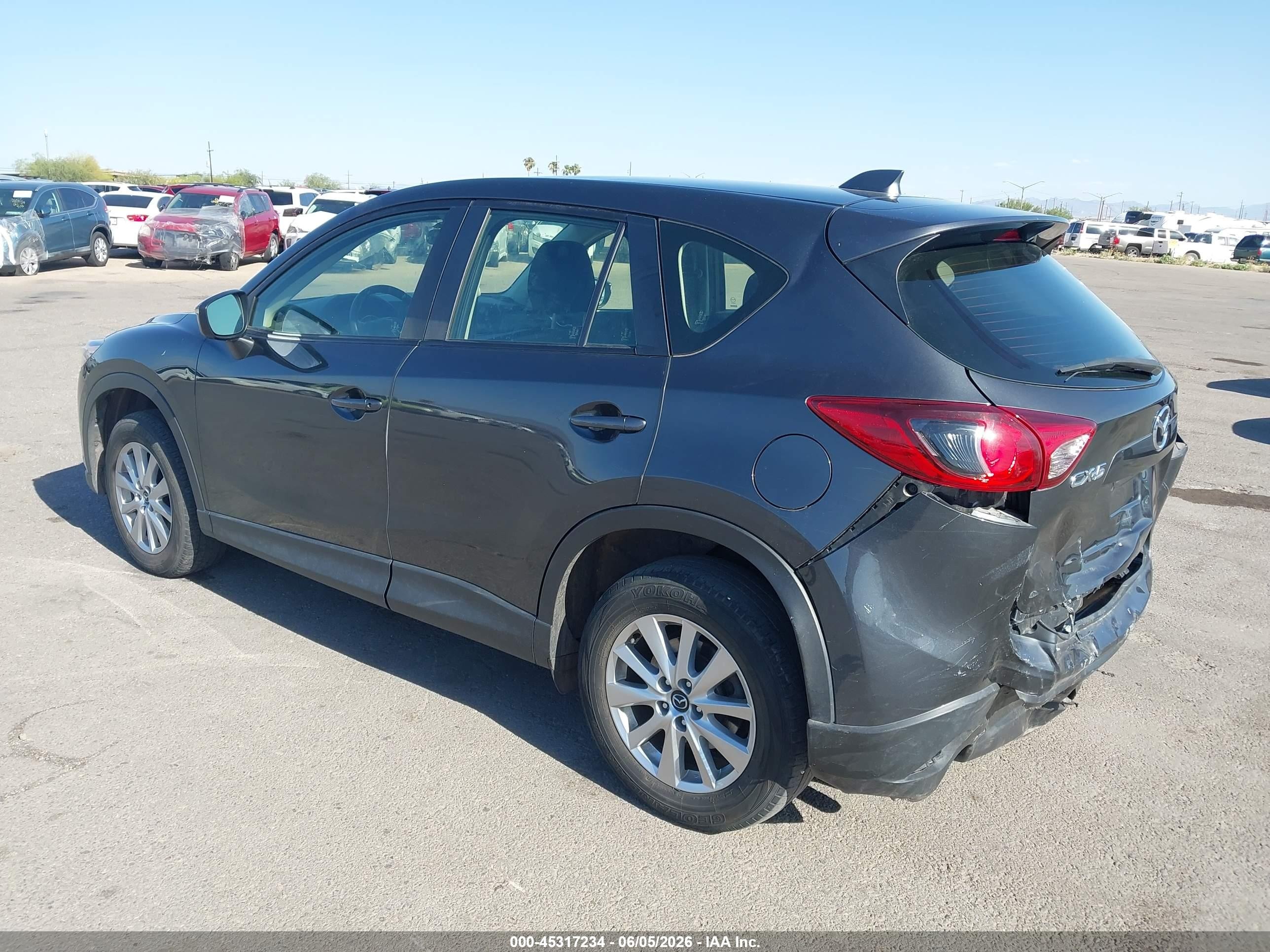 2015 Mazda Cx-5 Sport Gray vin: JM3KE2BE2F0475406