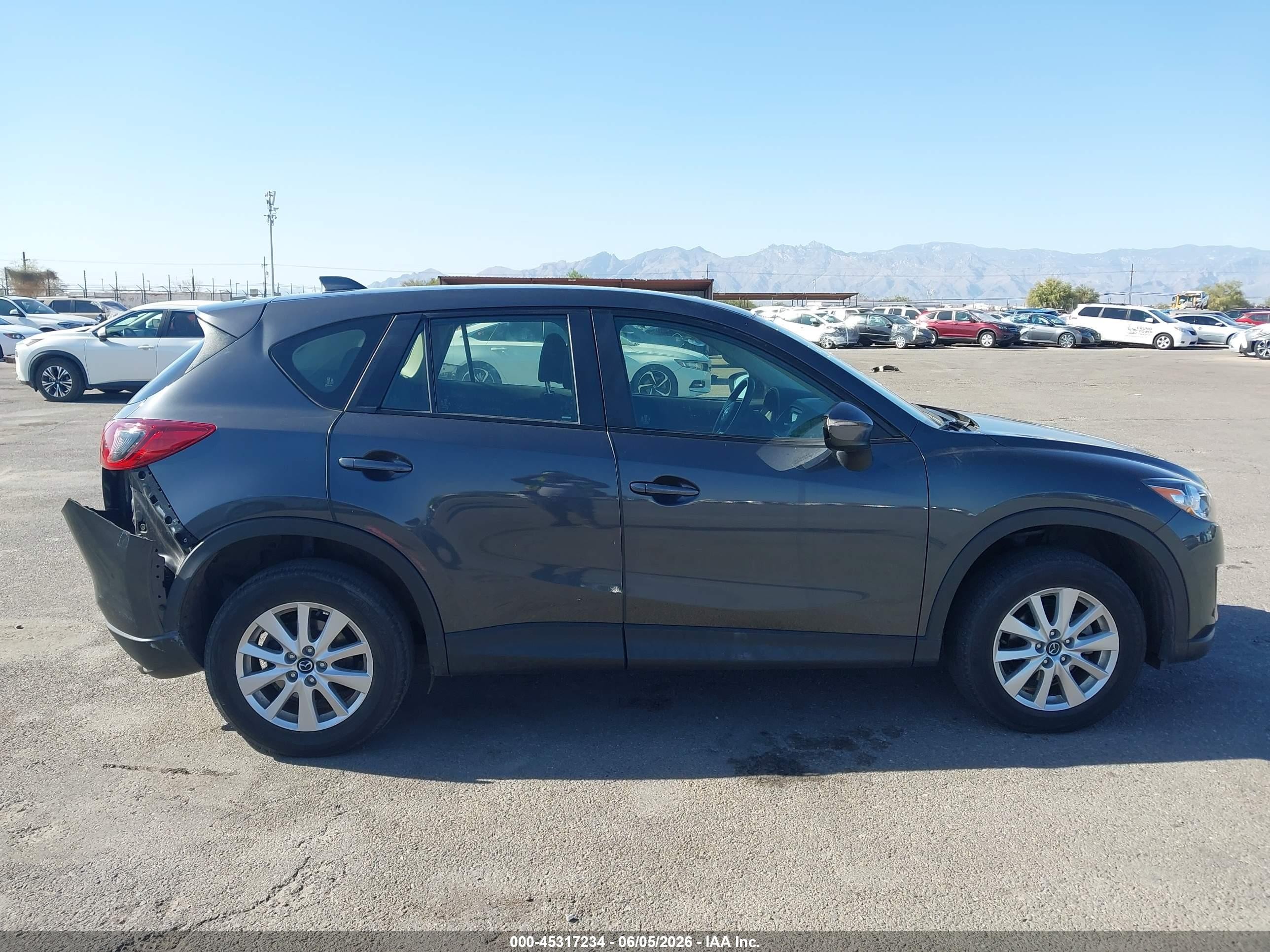 2015 Mazda Cx-5 Sport Gray vin: JM3KE2BE2F0475406
