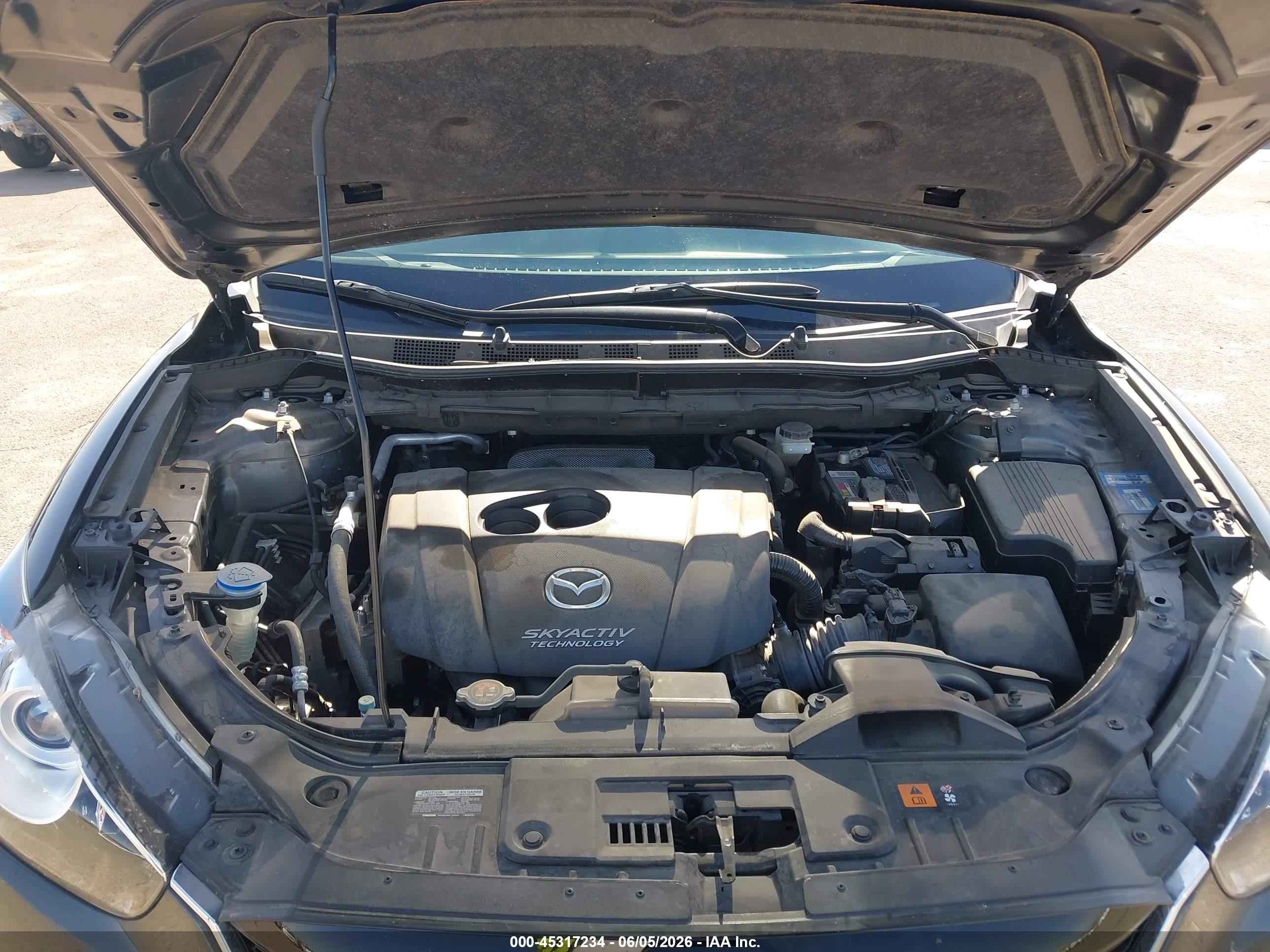 2015 Mazda Cx-5 Sport Gray vin: JM3KE2BE2F0475406
