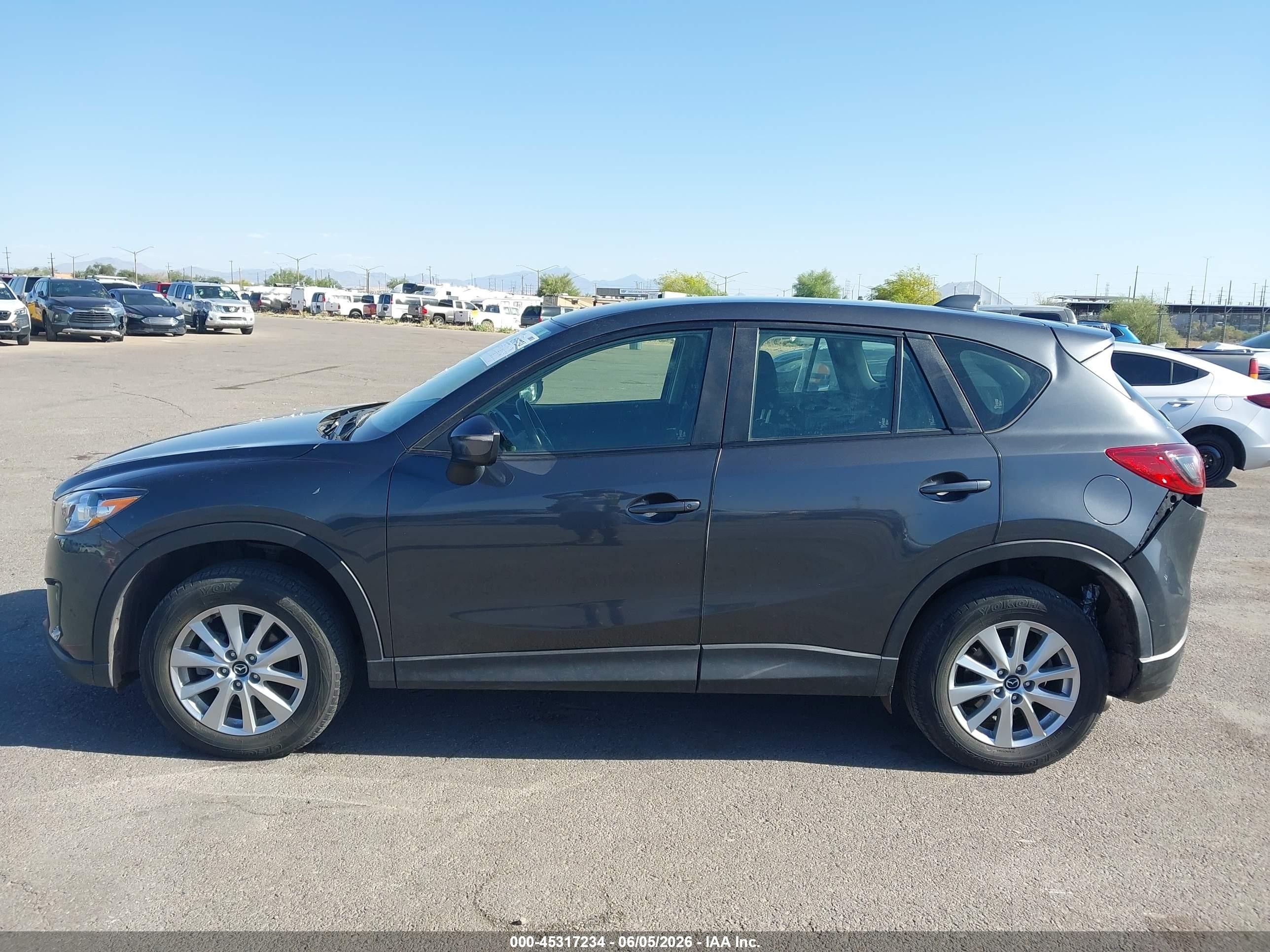 2015 Mazda Cx-5 Sport Gray vin: JM3KE2BE2F0475406