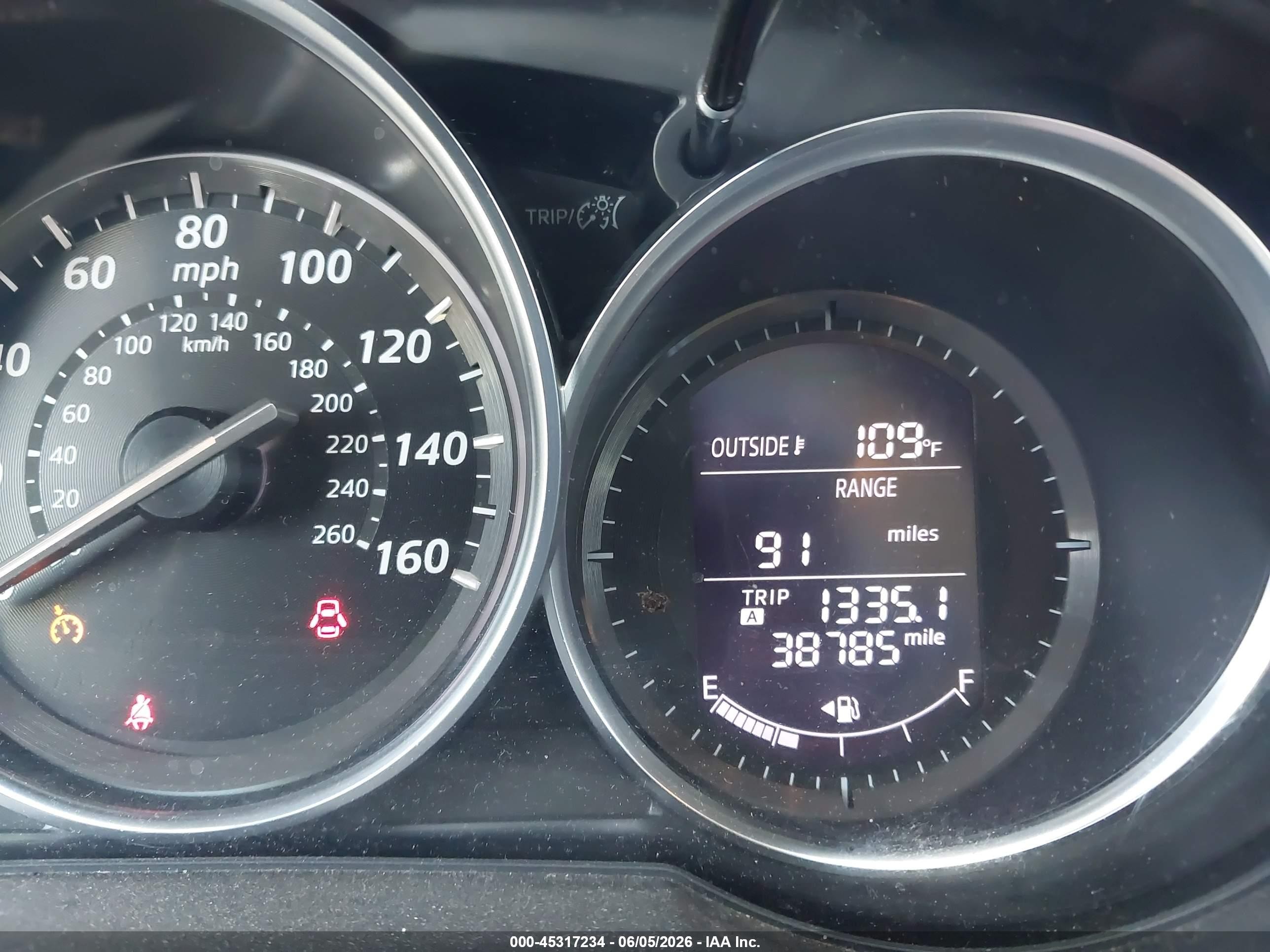 2015 Mazda Cx-5 Sport Gray vin: JM3KE2BE2F0475406