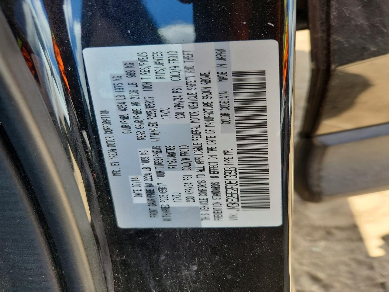 2015 Mazda Cx-5 Sport Black vin: JM3KE2BE2F0513393