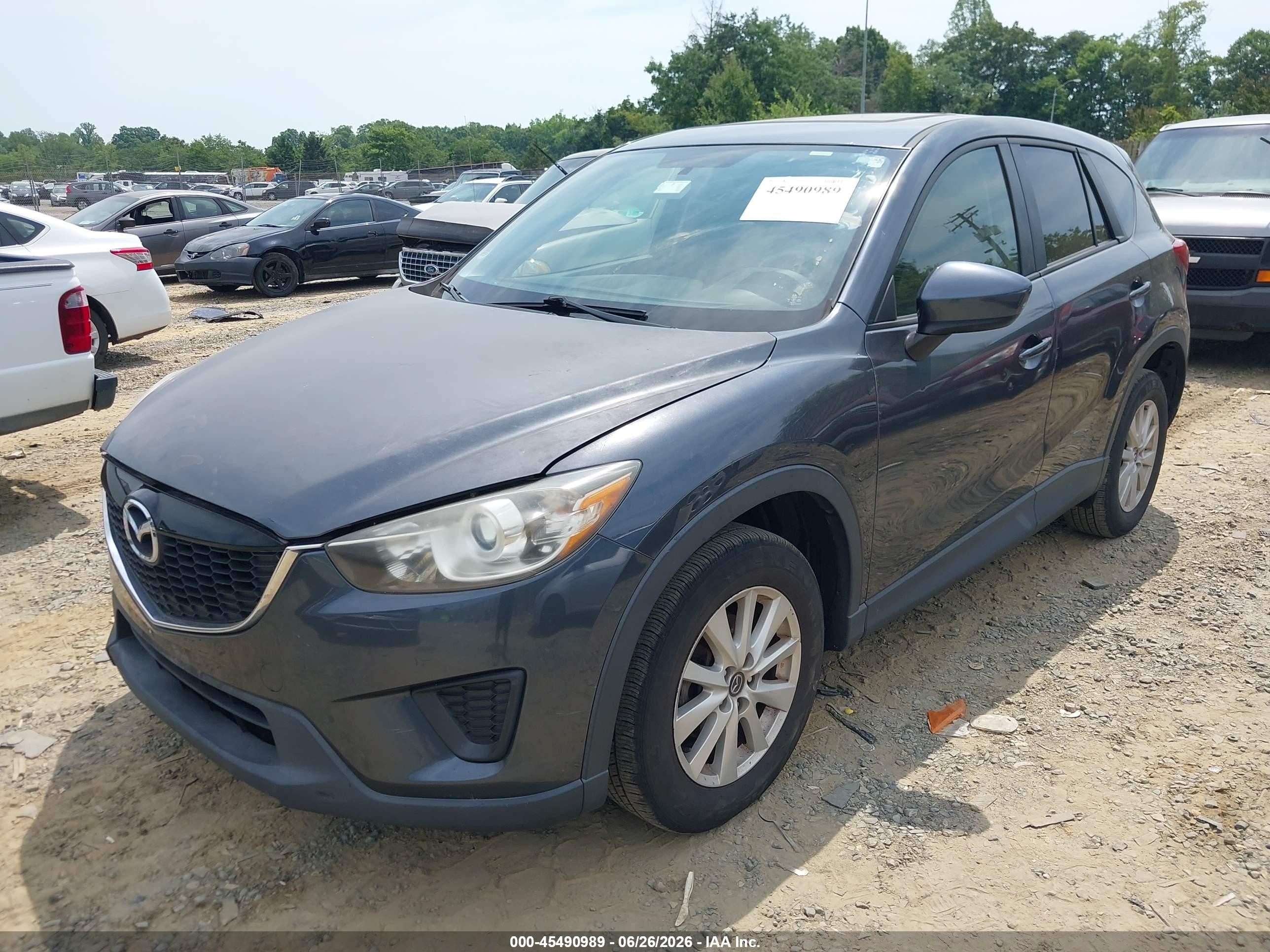 2013 Mazda Cx-5 Sport Gray vin: JM3KE2BE3D0129829