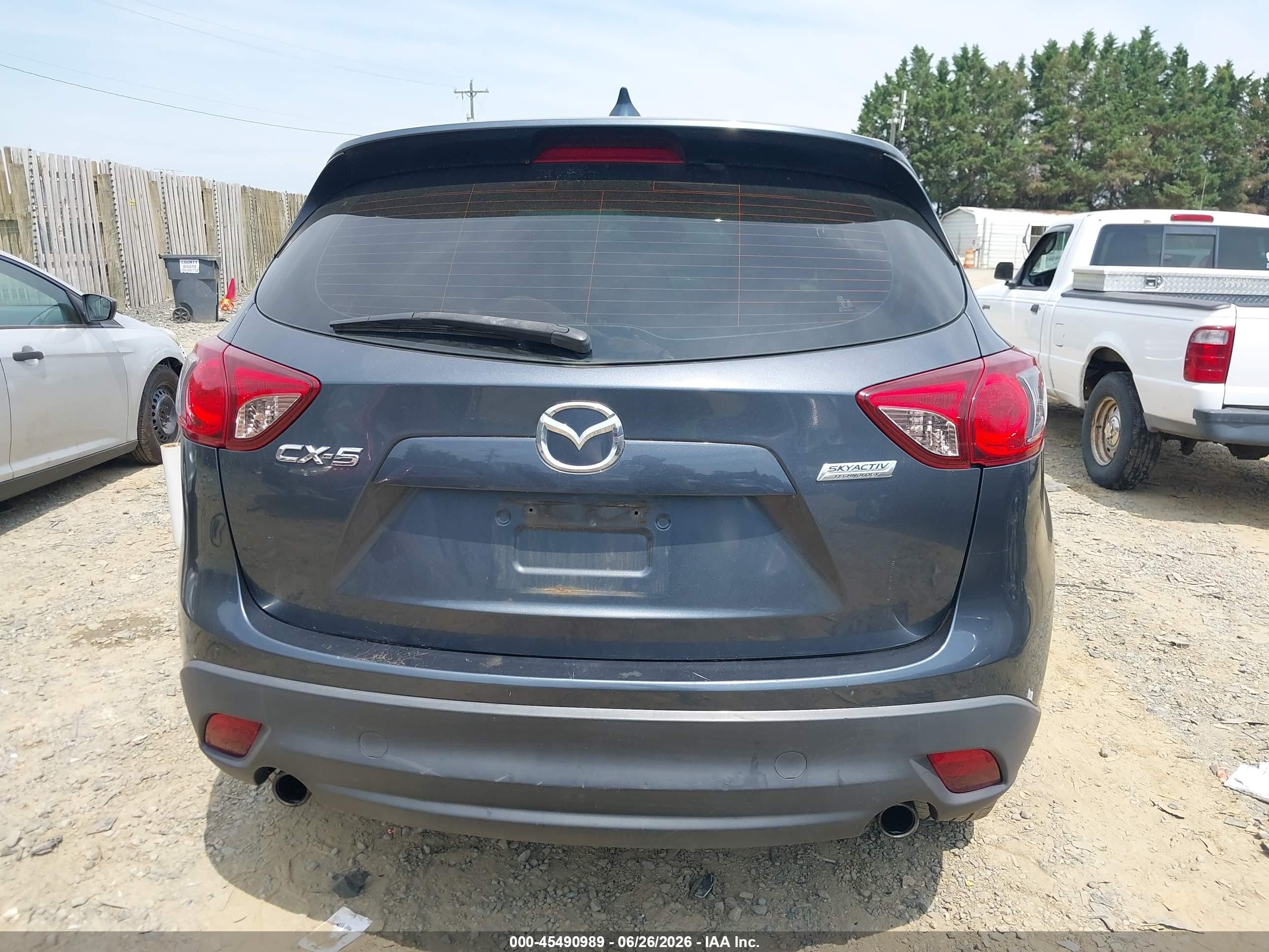 2013 Mazda Cx-5 Sport Gray vin: JM3KE2BE3D0129829