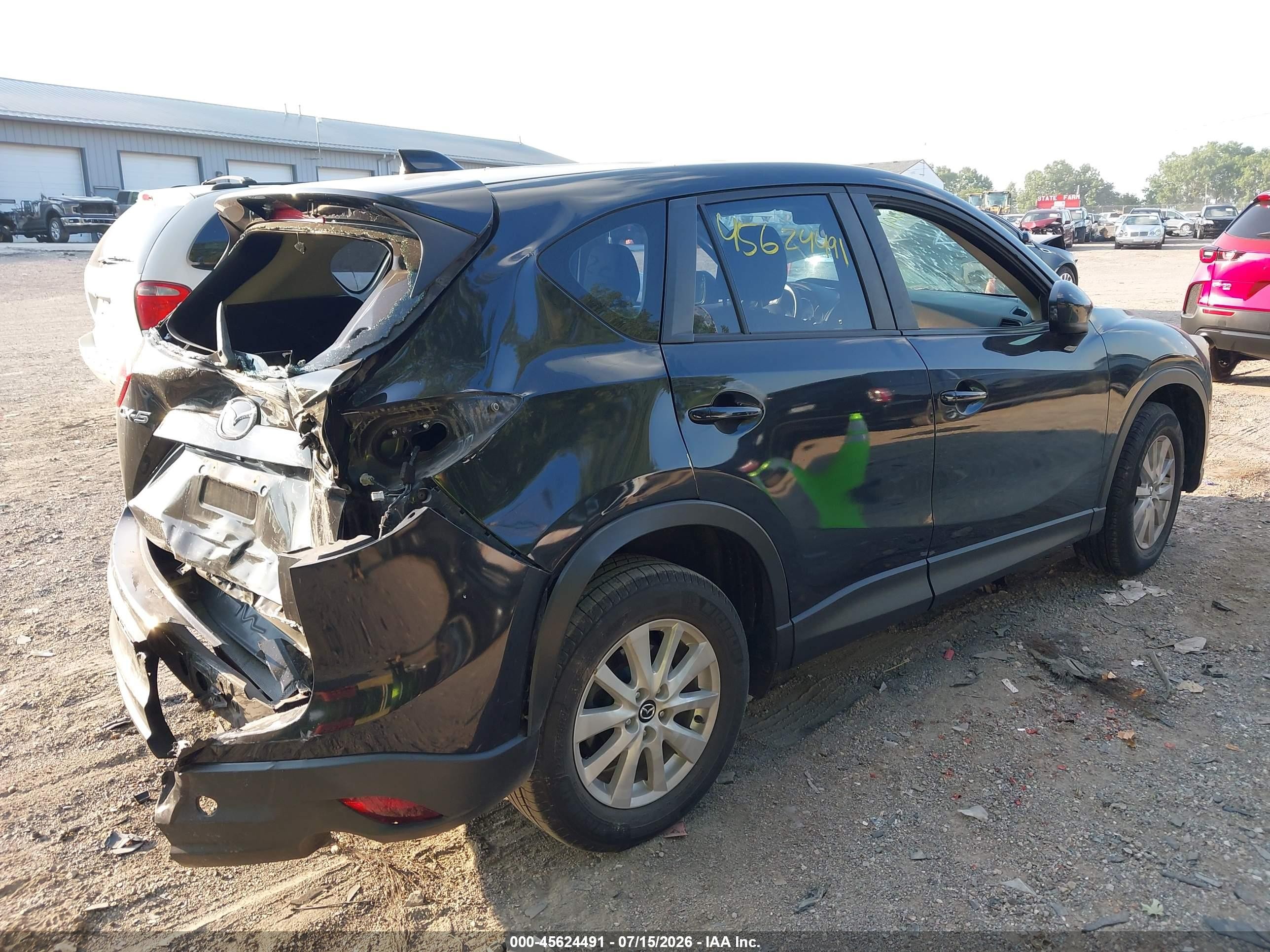 2014 Mazda Cx-5 Sport Black vin: JM3KE2BE3E0350610
