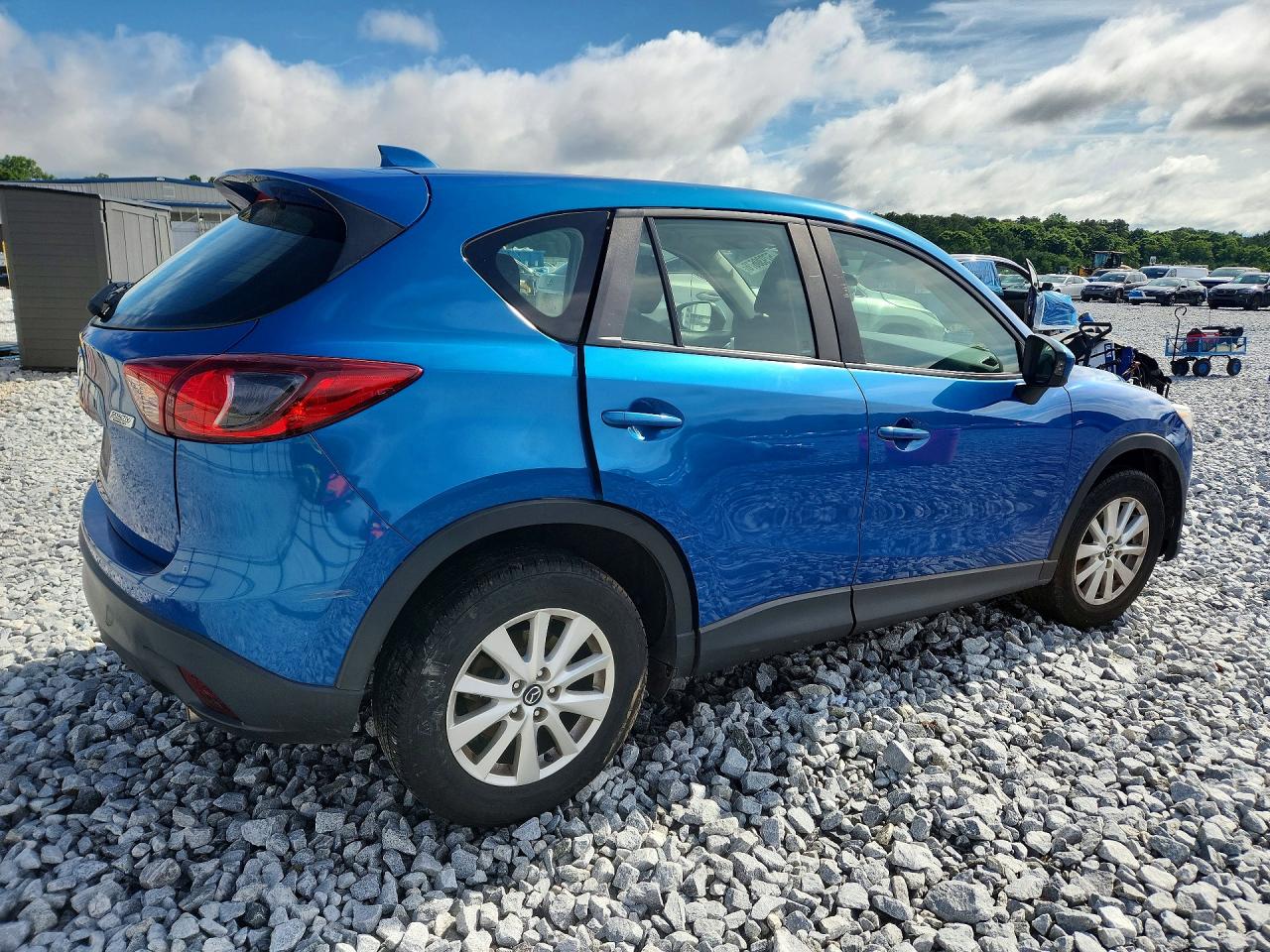 2014 Mazda Cx-5 Sport Blue vin: JM3KE2BE3E0366970