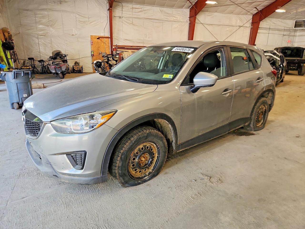 2014 Mazda Cx-5 Sport Silver vin: JM3KE2BE3E0371666