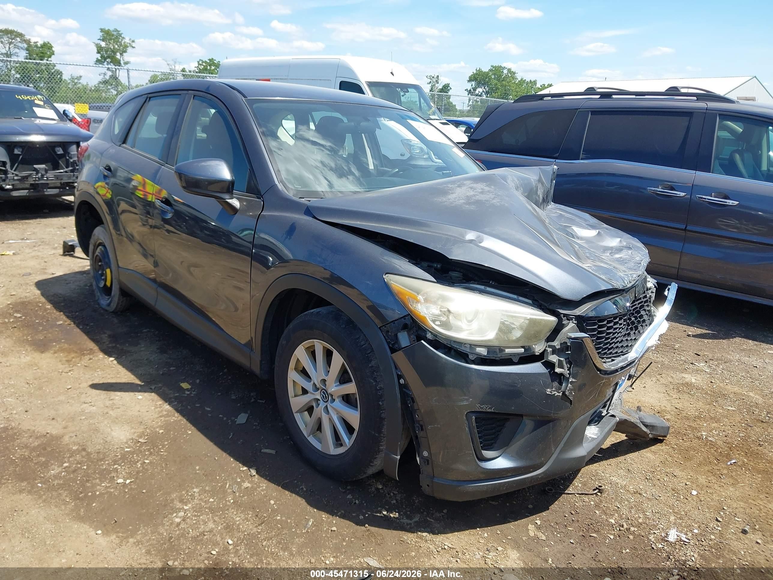 2013 Mazda Cx-5 Sport Gray vin: JM3KE2BE4D0111436